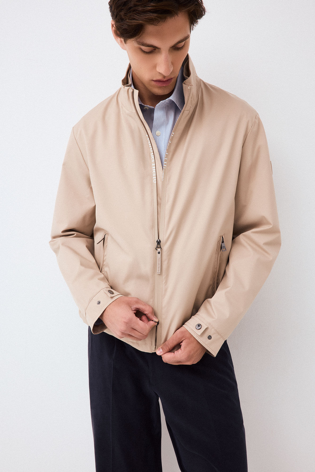 Pedro del Hierro Lightweight technical jacket