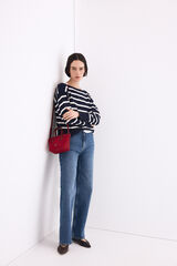 Pedro del Hierro Basic wide leg jeans Blue