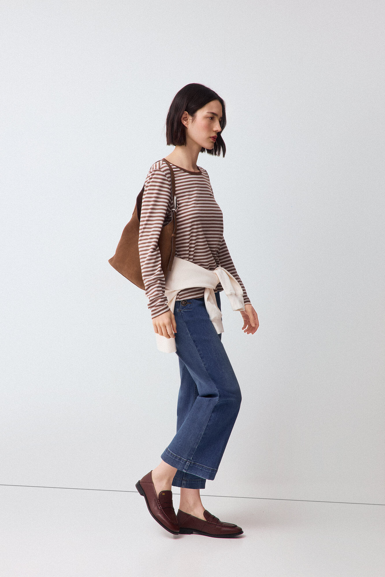 Pedro del Hierro Camiseta manga larga rayas