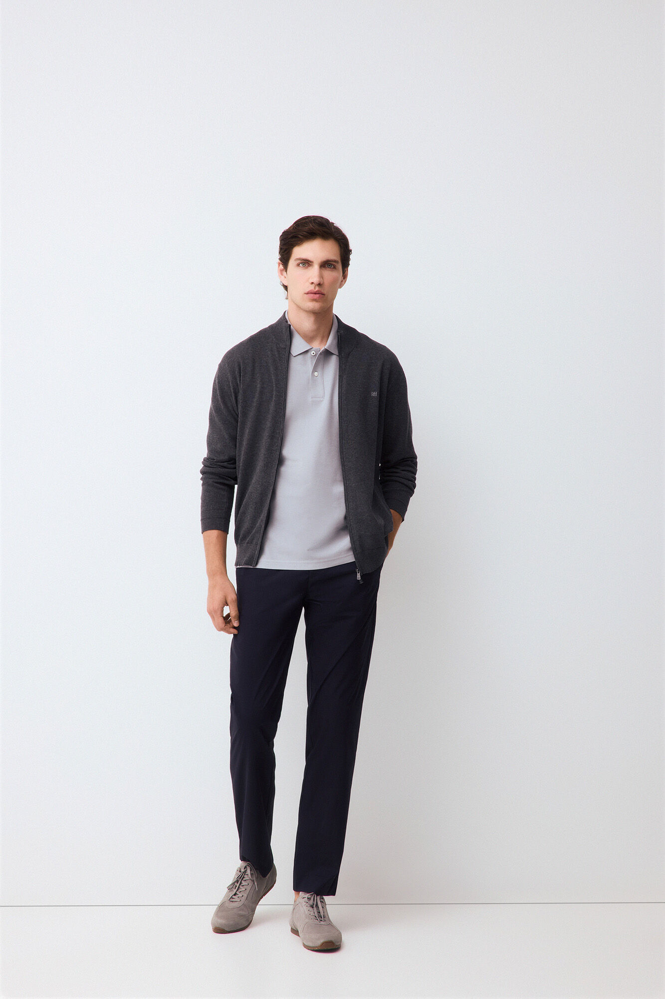 Pedro del Hierro Piqu&eacute; basic polo shirt