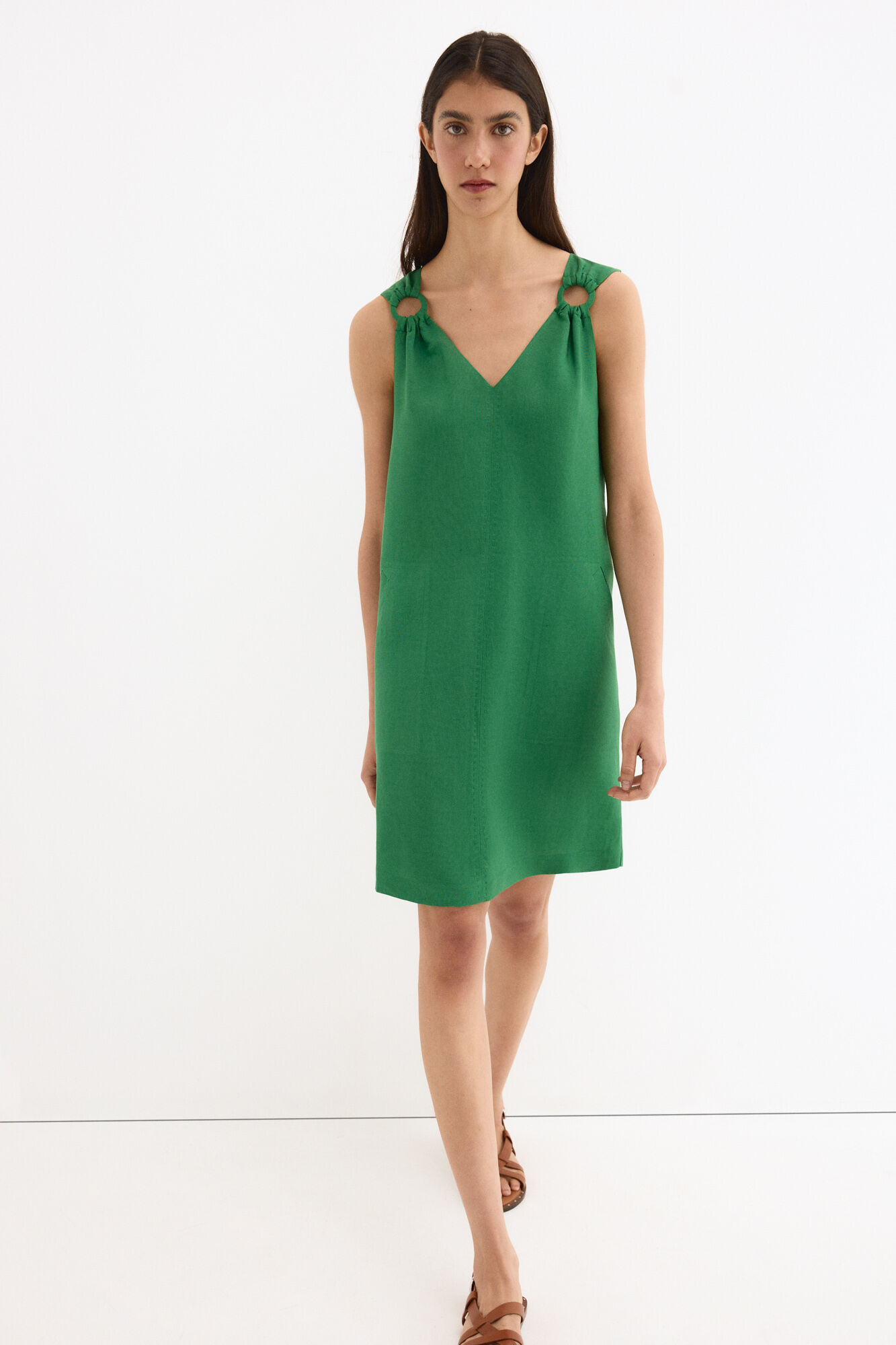 Pedro del Hierro Linen short tunic