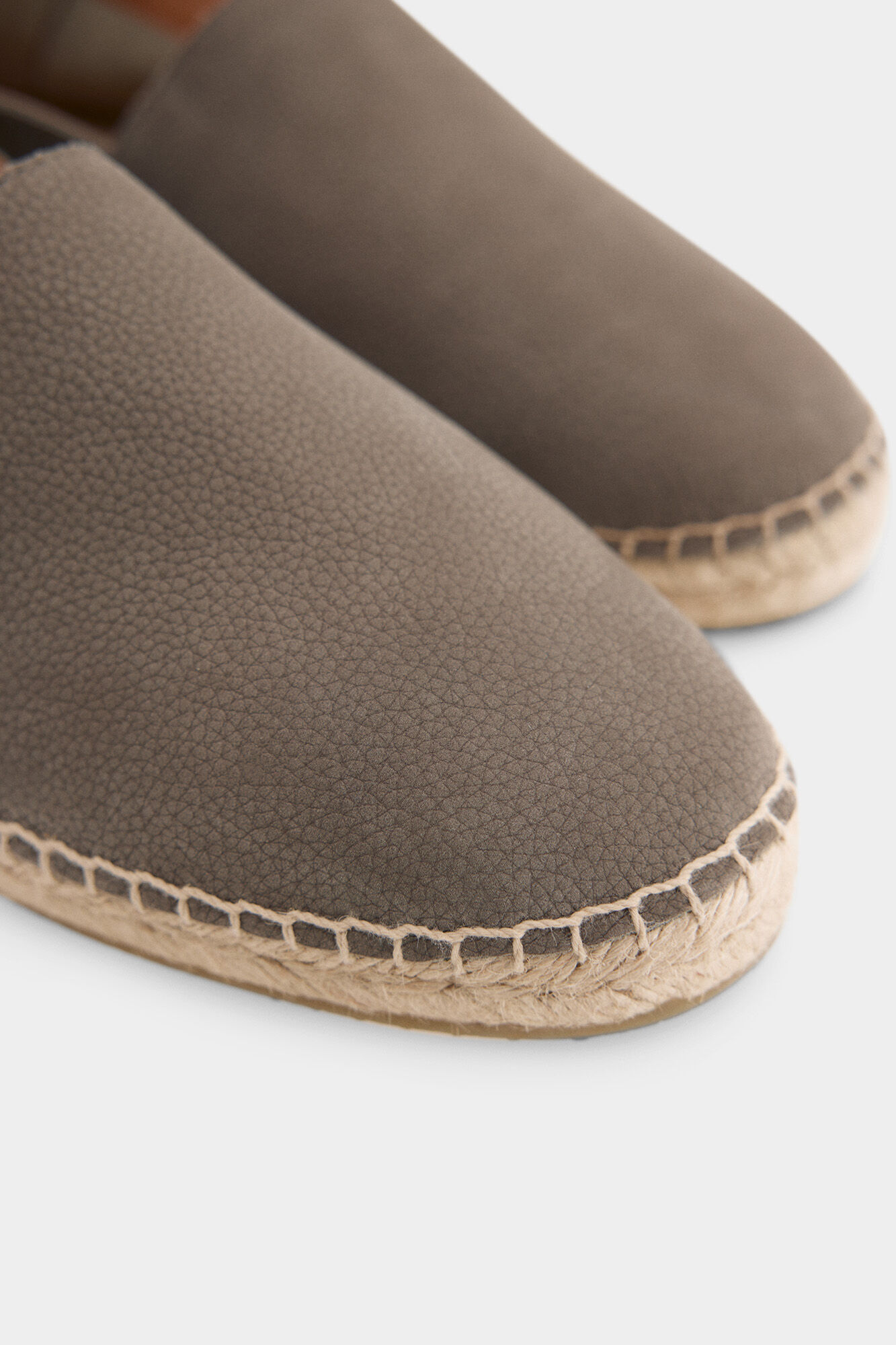 Pedro del Hierro Leather espadrille Green