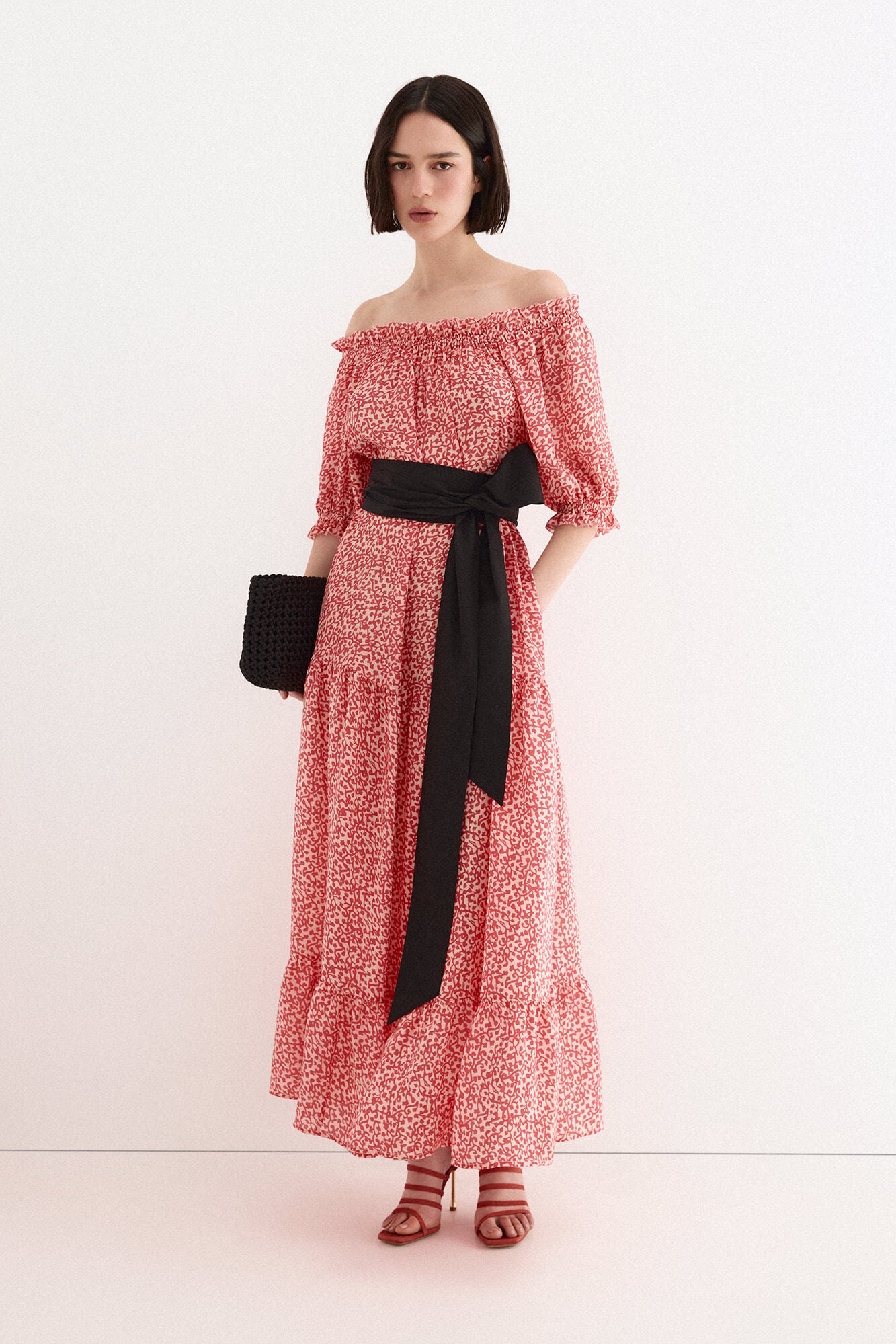 TFP by Tamara Falc&oacute; Contrast tie dress
