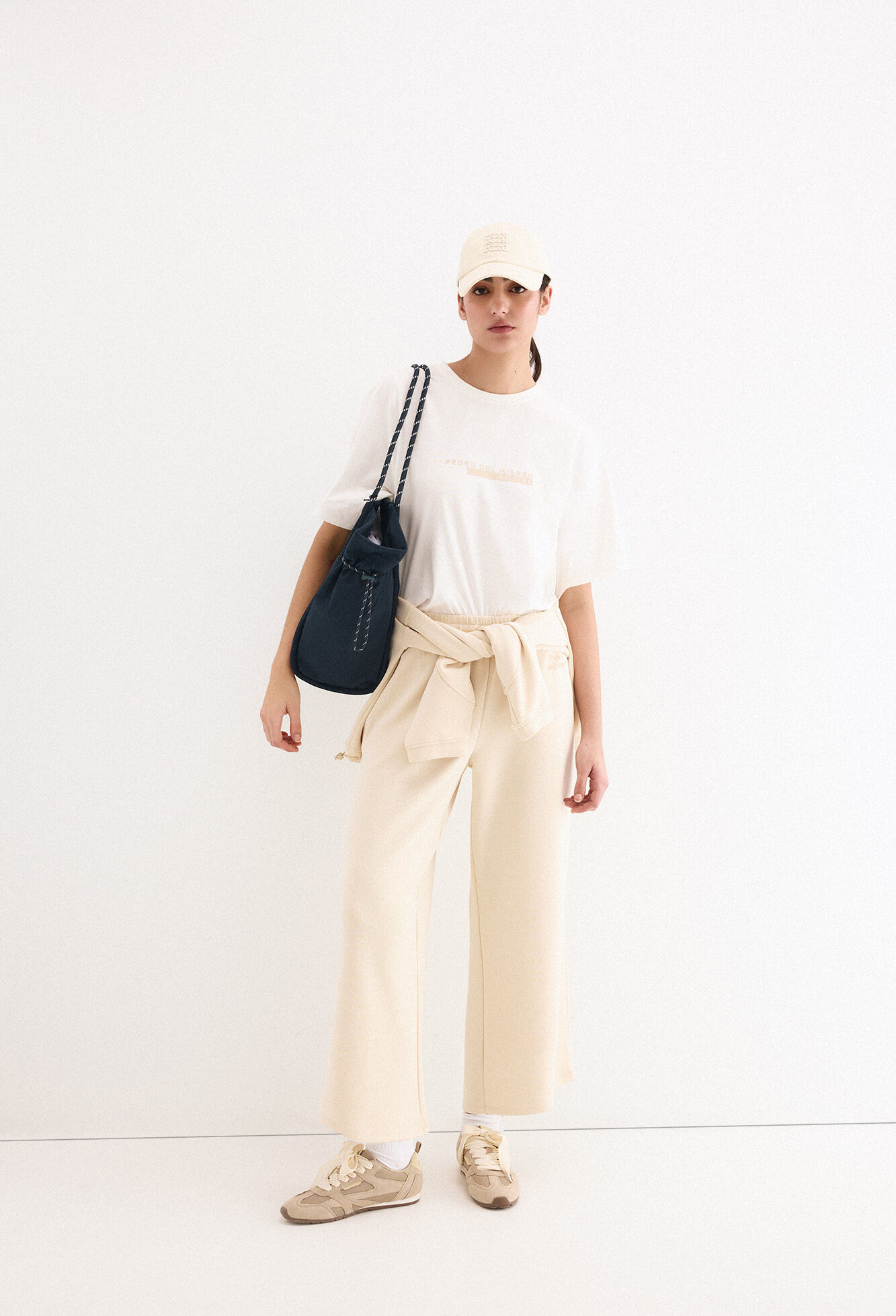 Pedro del Hierro Camiseta oversize activewear logo