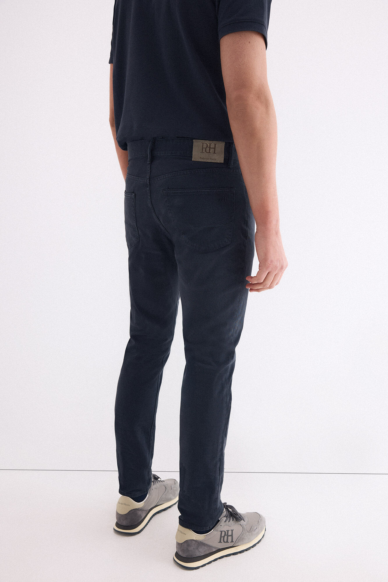 Pedro del Hierro Cal&ccedil;a 5 bolsos slim Azul