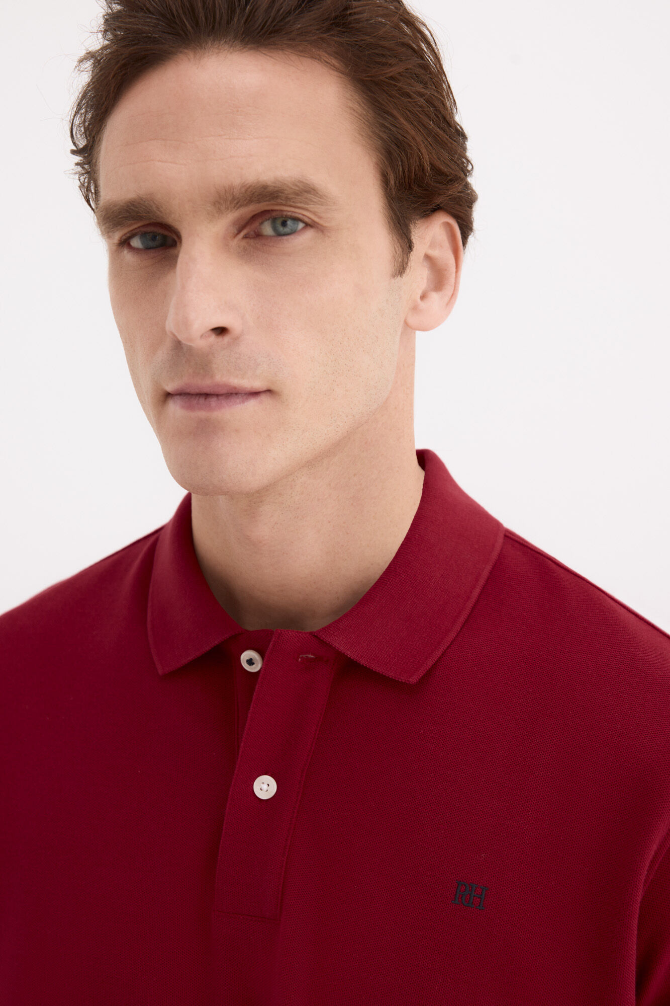 Pedro del Hierro Piqu&eacute; basic polo shirt