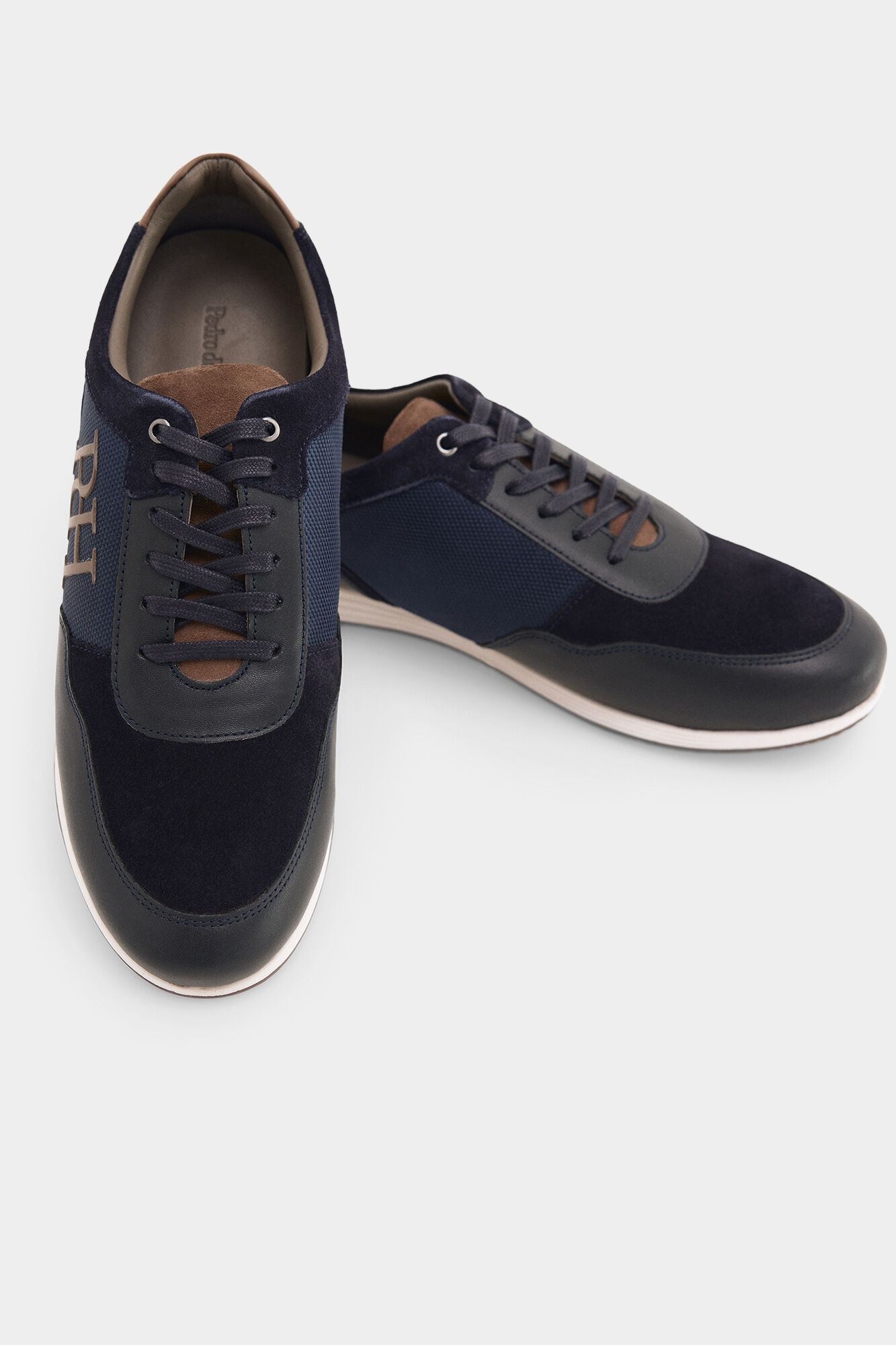 Pedro del Hierro Sneaker &iacute;cone sola de borracha Azul