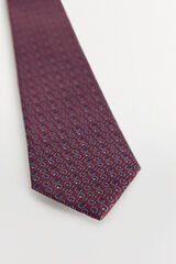 Pedro del Hierro Gravata seda natural Bordeaux