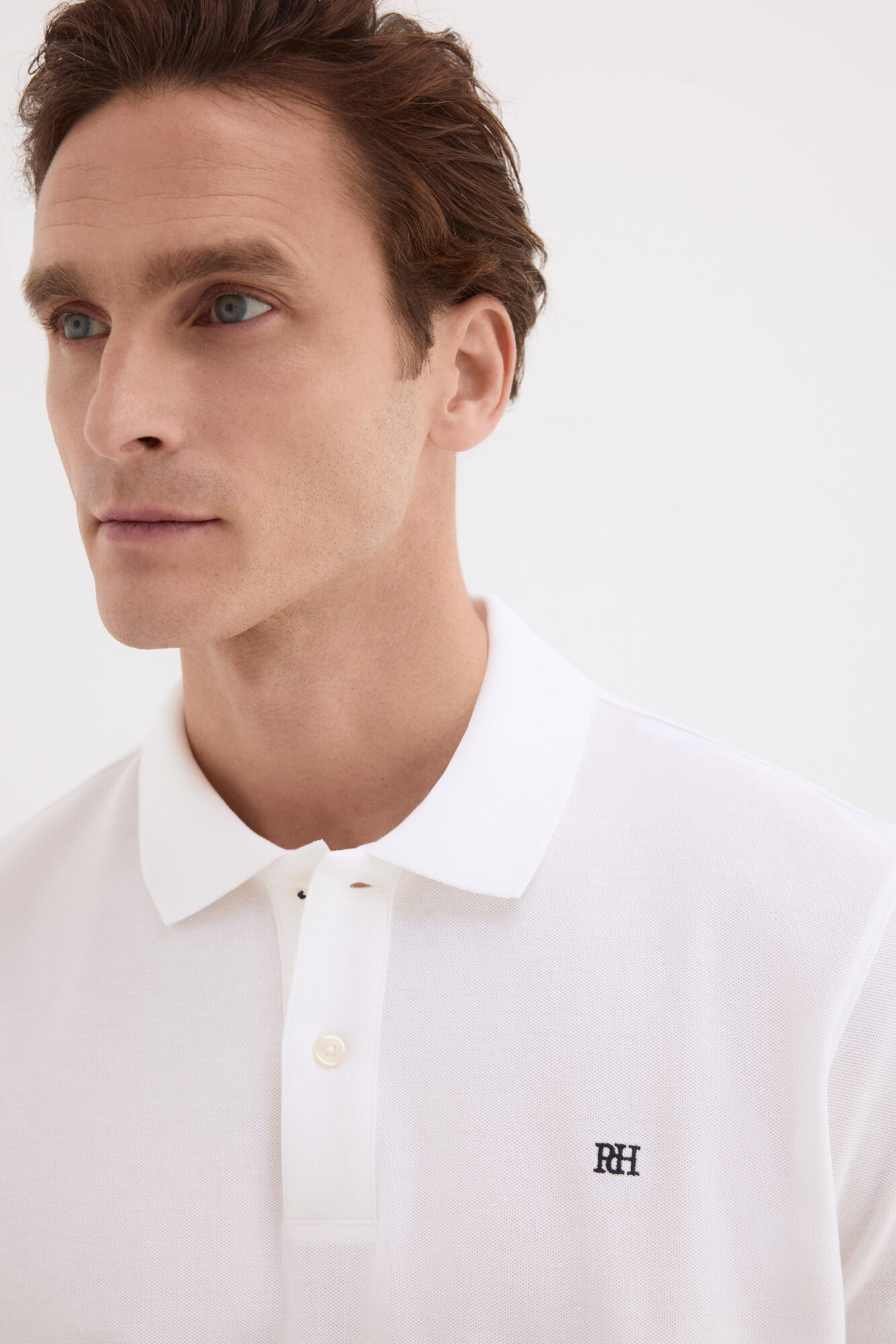 Pedro del Hierro Piqu&eacute; basic polo shirt