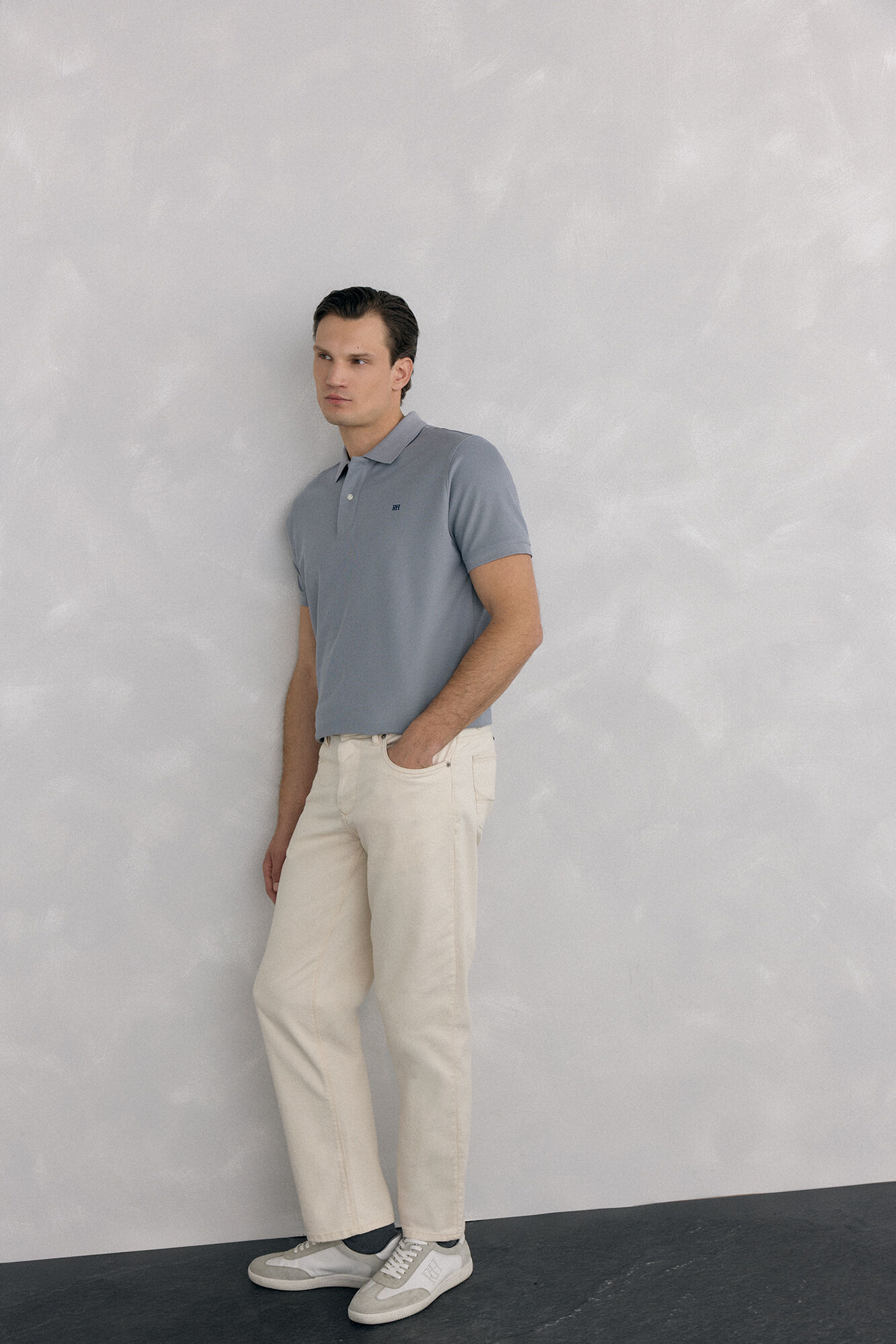 Pedro del Hierro Basic piqu&eacute; polo shirt
