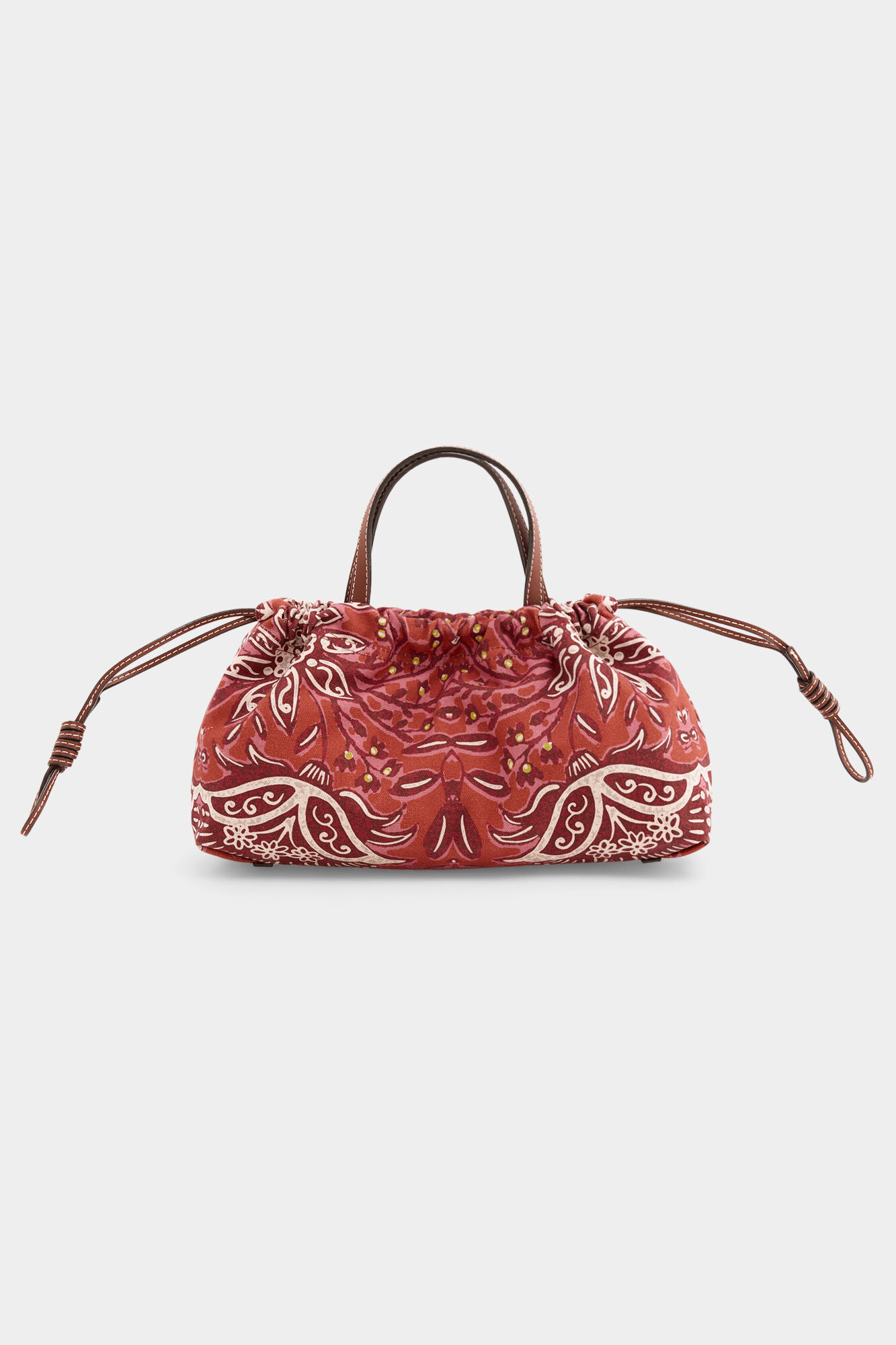Pedro del Hierro Printed crossbody bag Beige