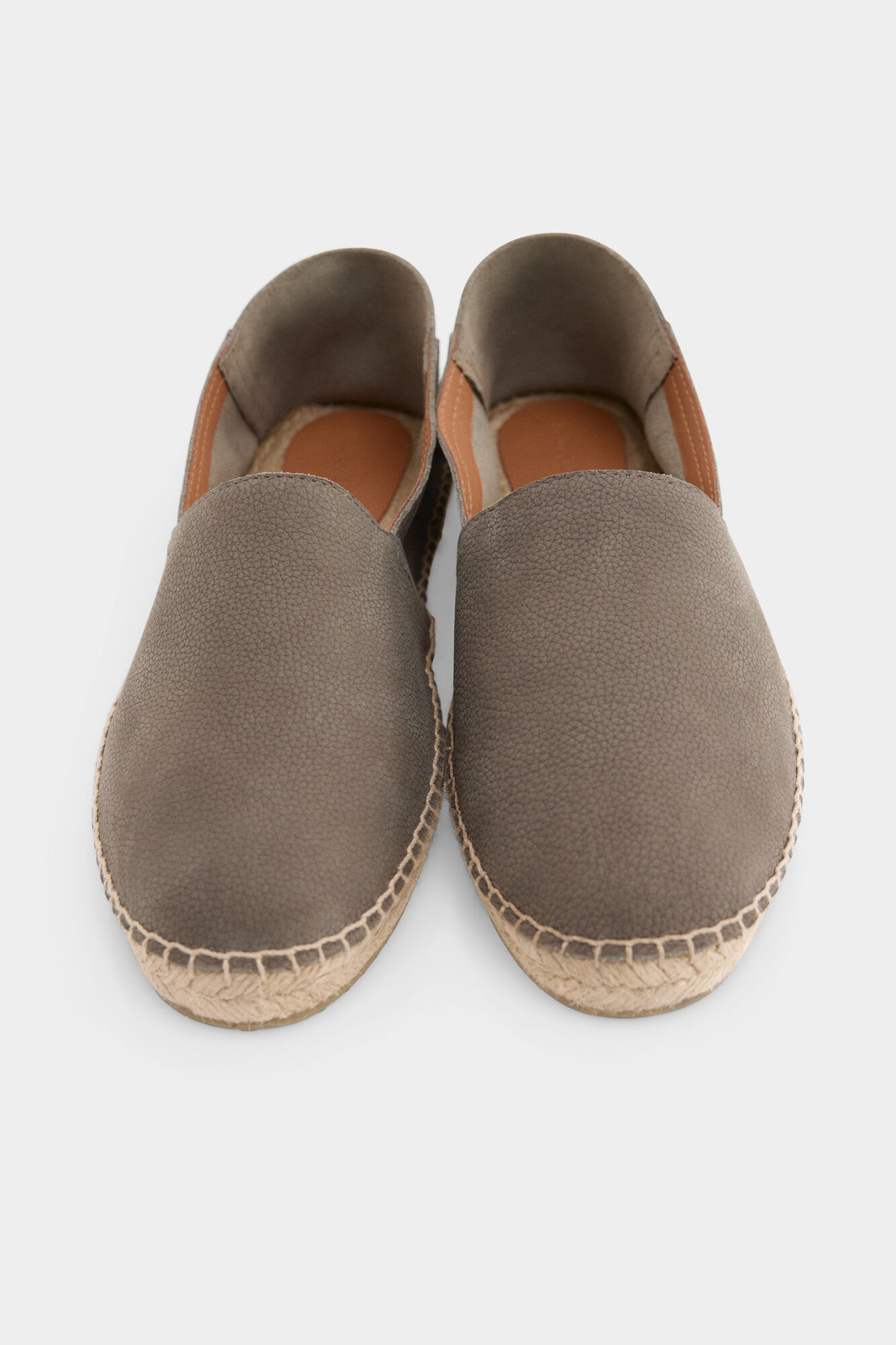 Pedro del Hierro Leather espadrille Green