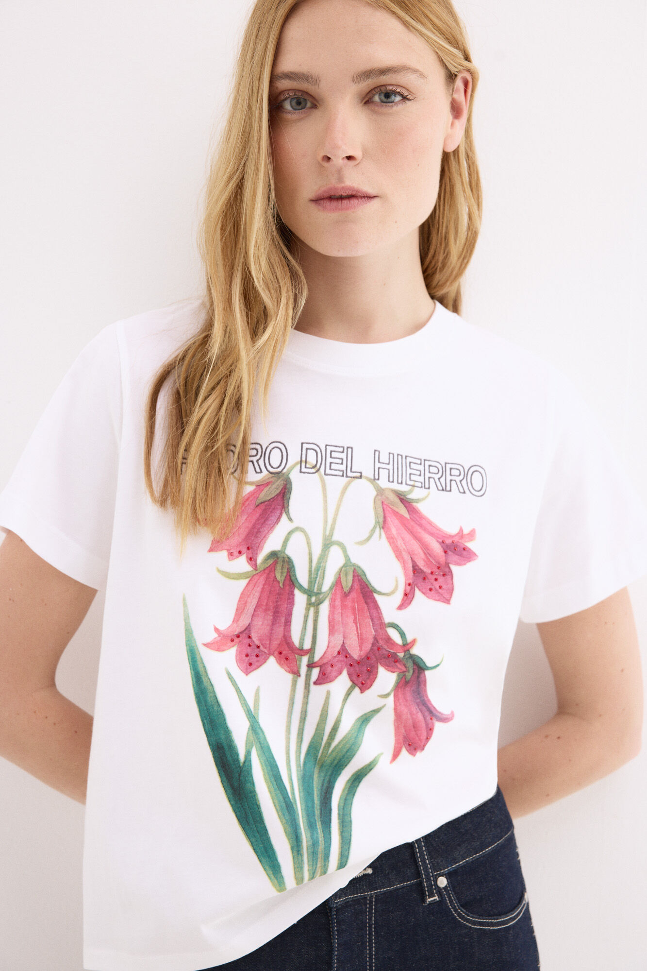 Pedro del Hierro Printed short sleeve T-shirt