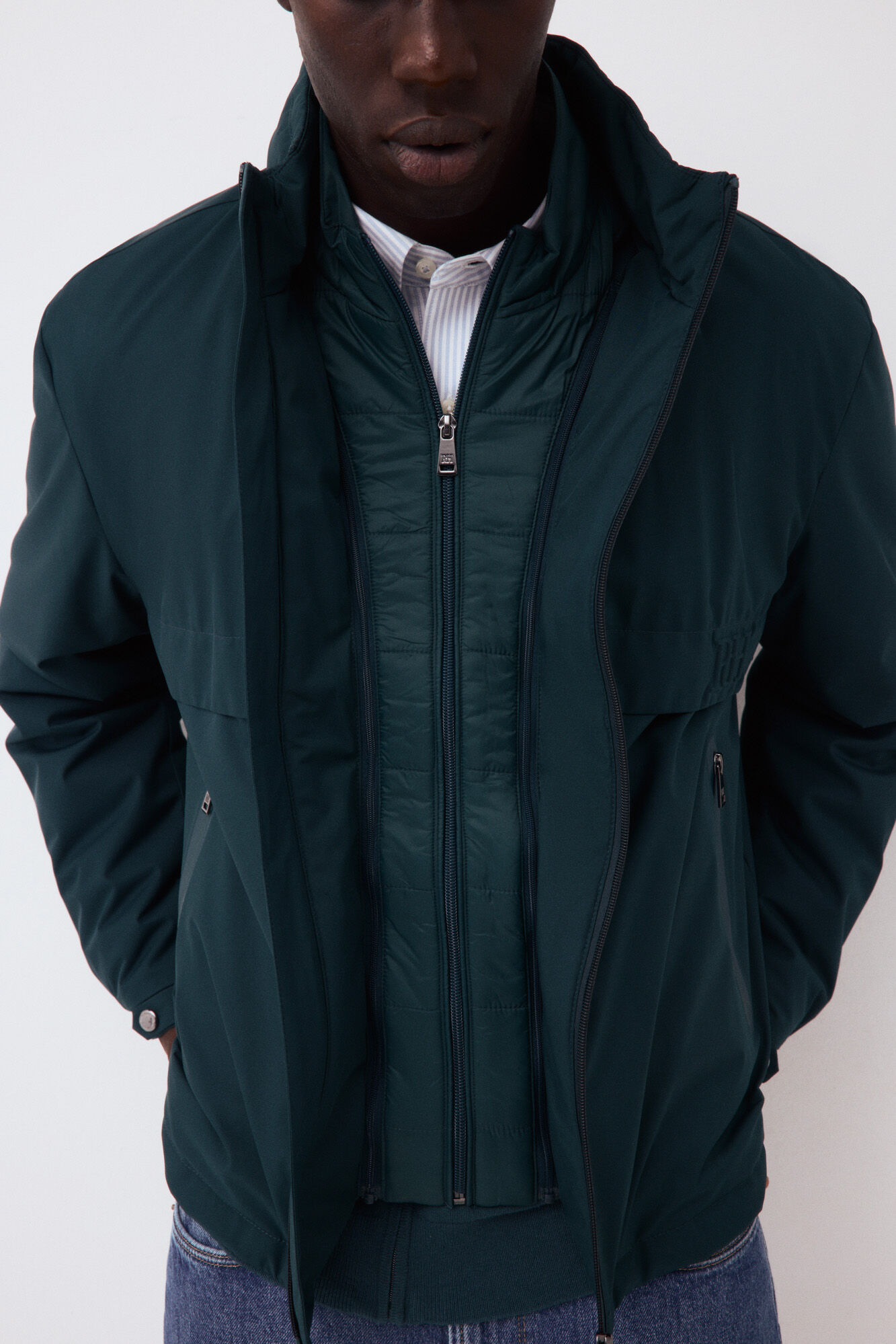 Pedro del Hierro Jacket with zip fastening lining