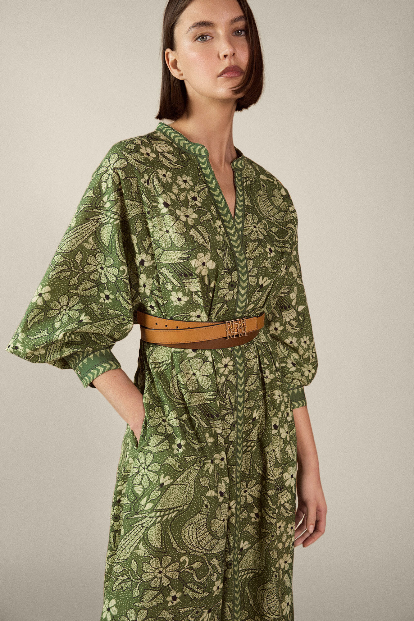 TFP by Tamara Falc&oacute; Printed shirt dress