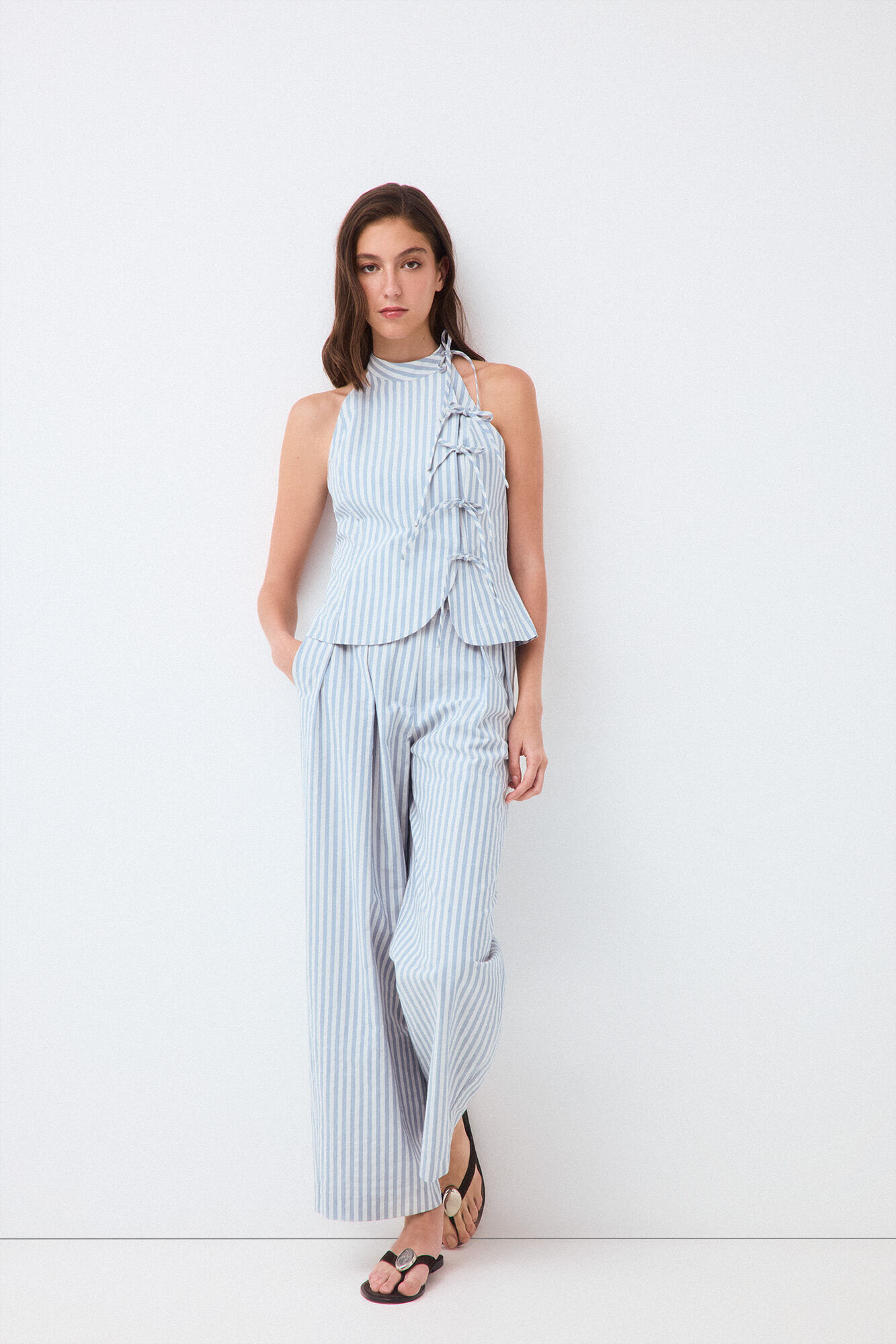TFP by Tamara Falc&oacute; Vichy check tops