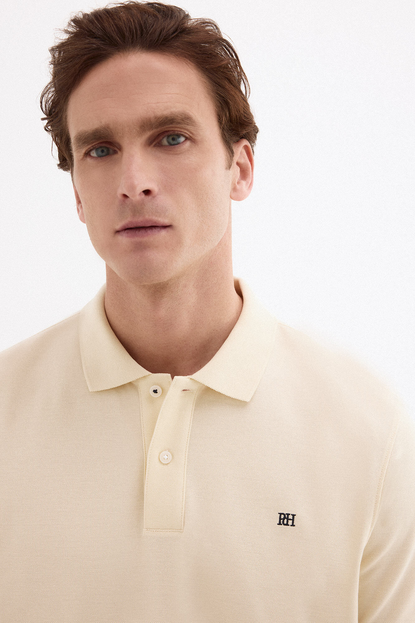 Pedro del Hierro Piqu&eacute; basic polo shirt