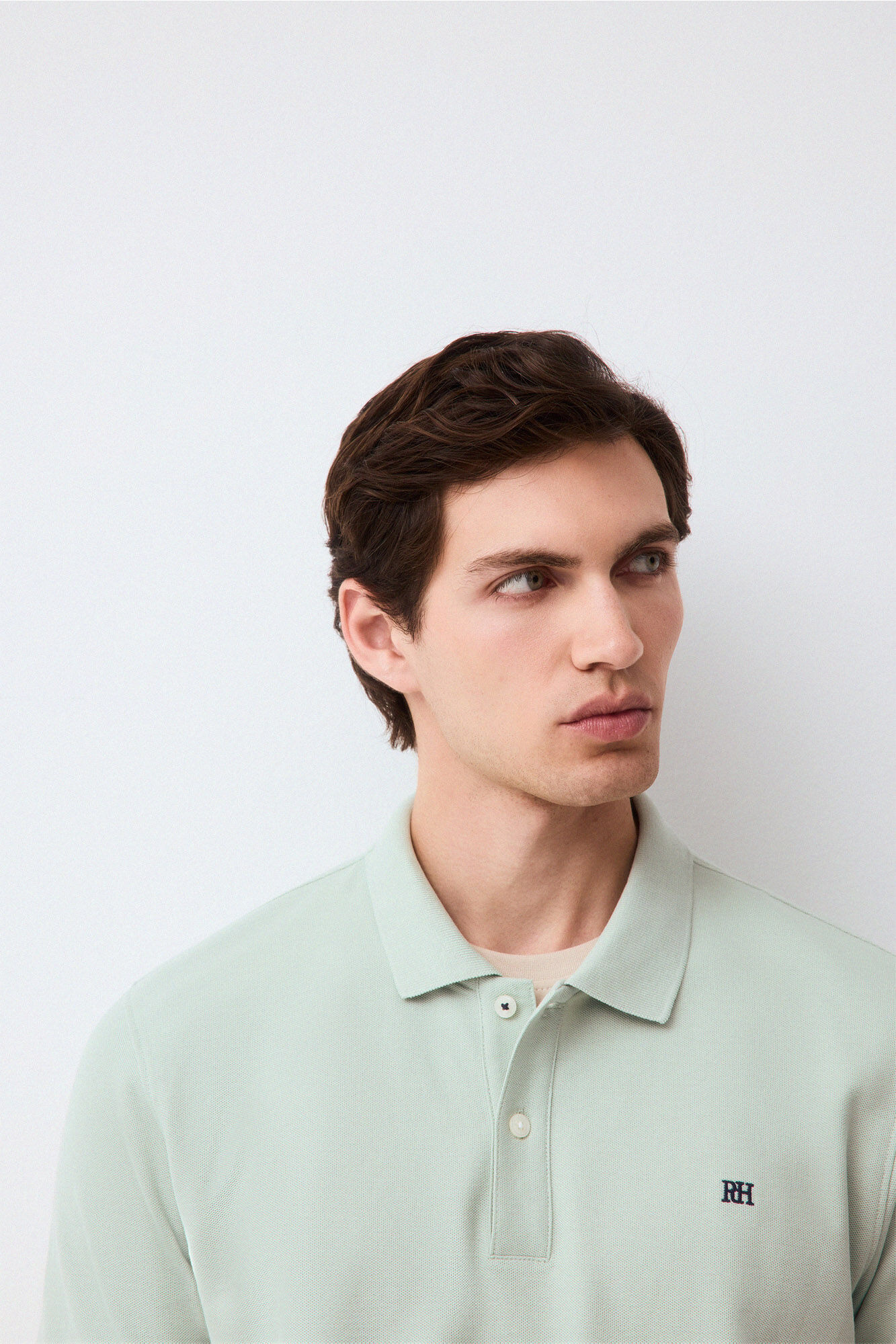 Pedro del Hierro Piqu&eacute; slim fit polo shirt