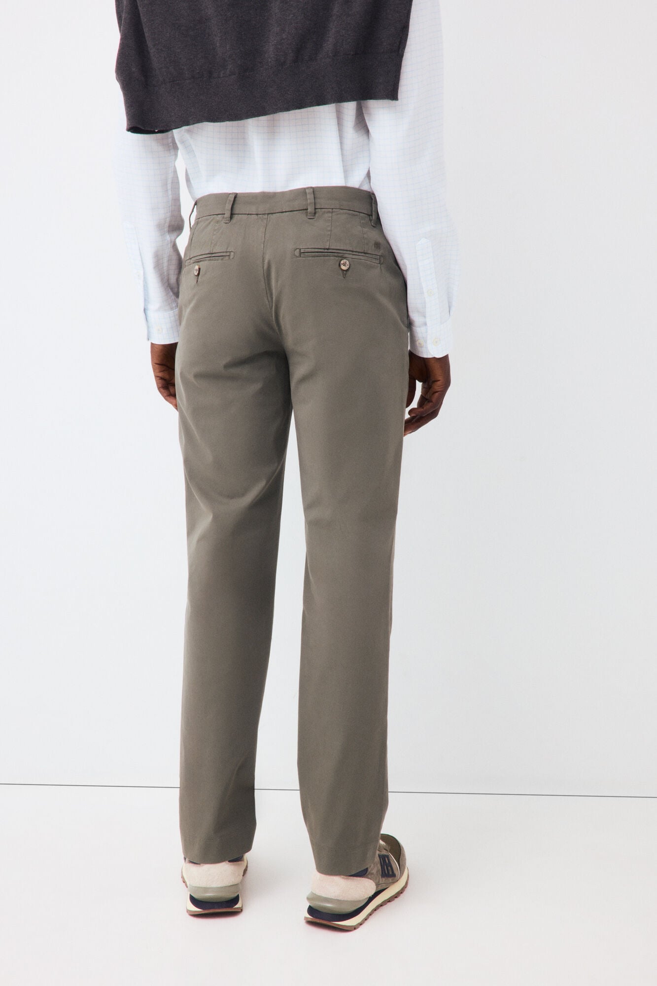 Pedro del Hierro Premium regular chinos Green