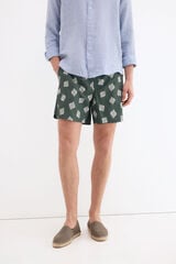 Pedro del Hierro Ethnic print swimwear Green