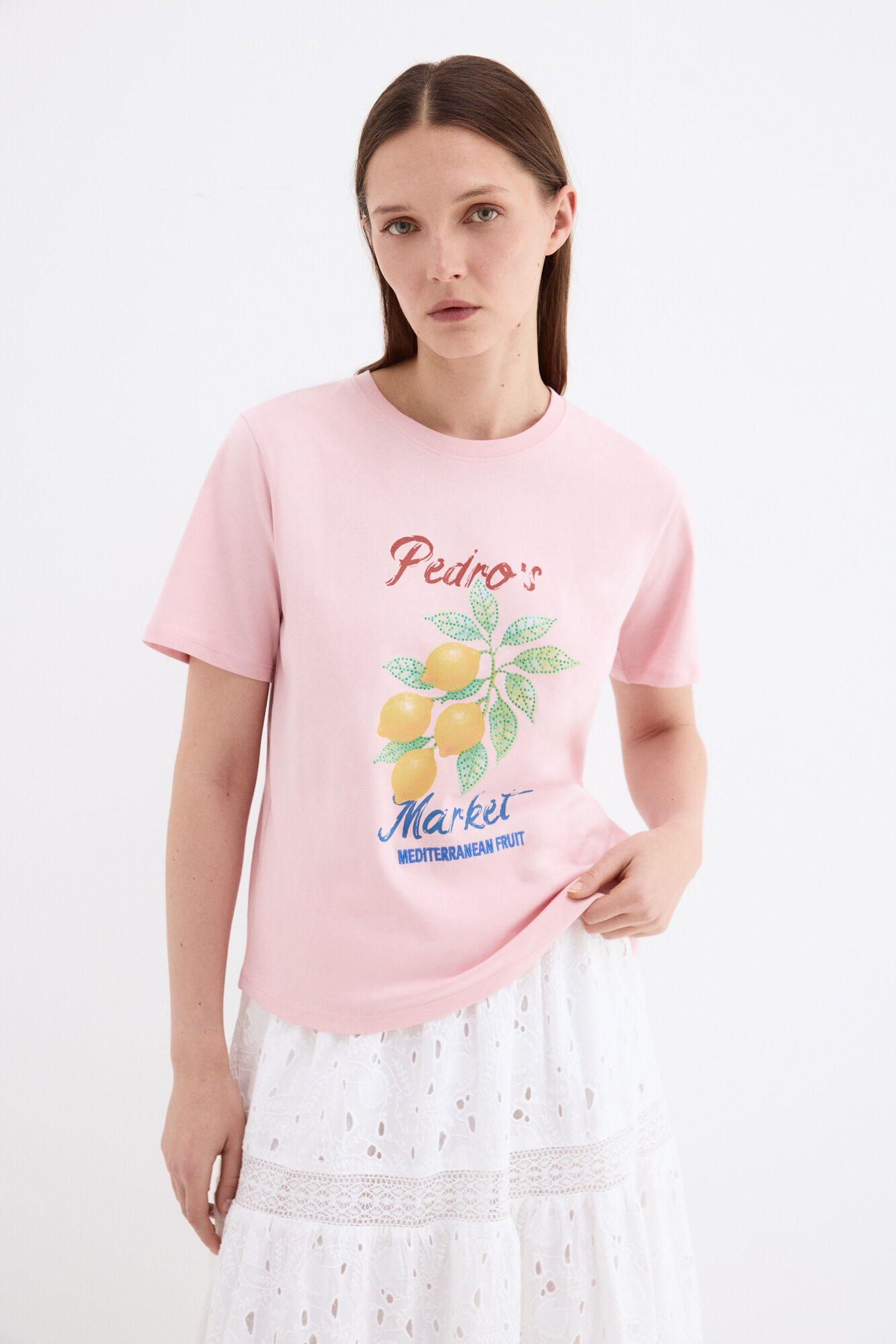 Pedro del Hierro Camiseta estampado pedro