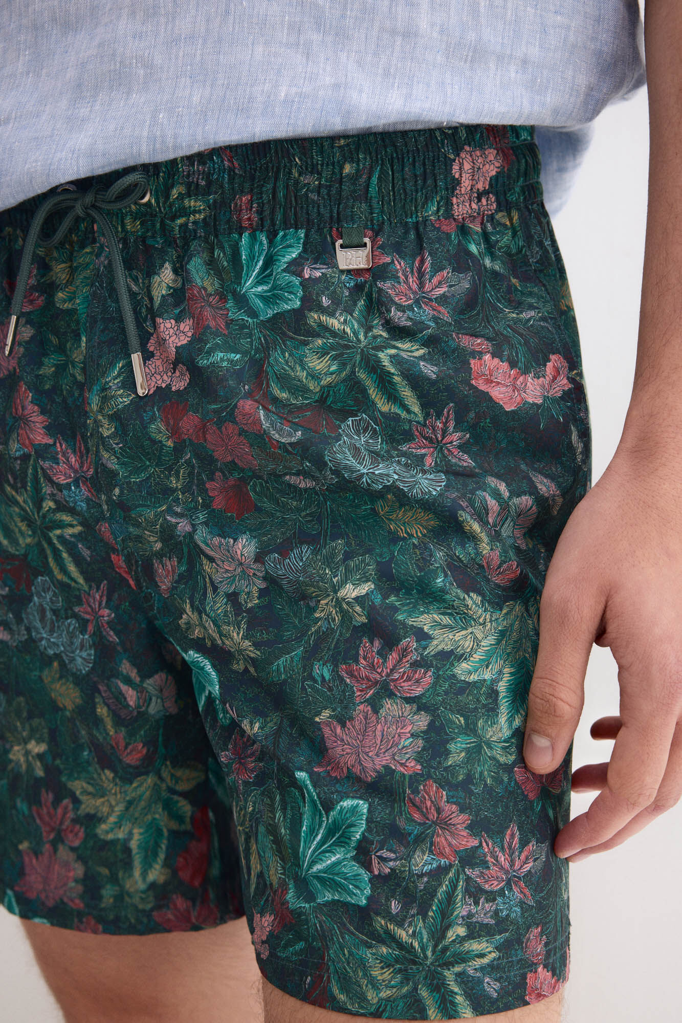 Pedro del Hierro Floral print swimwear Green