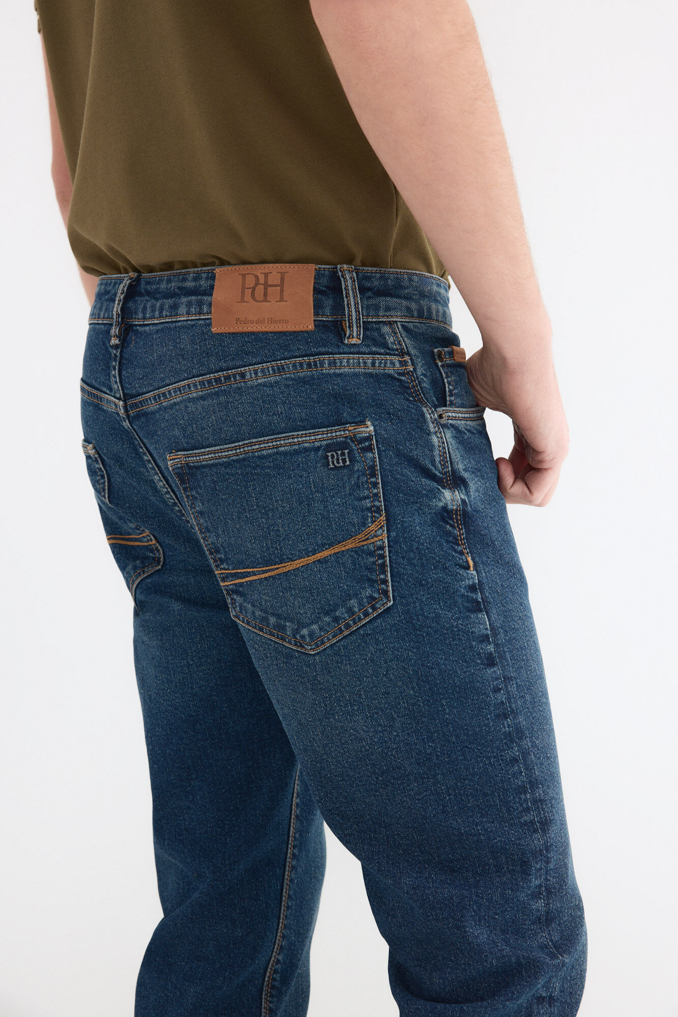 Pedro del Hierro Jeans premium flex slim Azul