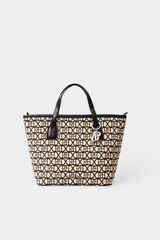 Pedro del Hierro Bolso shopper logo Beige