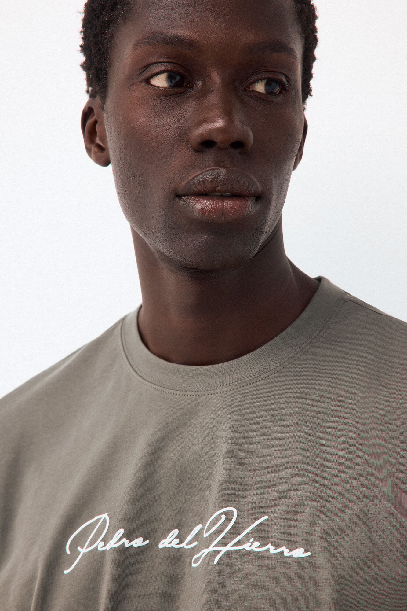 Pedro del Hierro T-shirt with logo and text