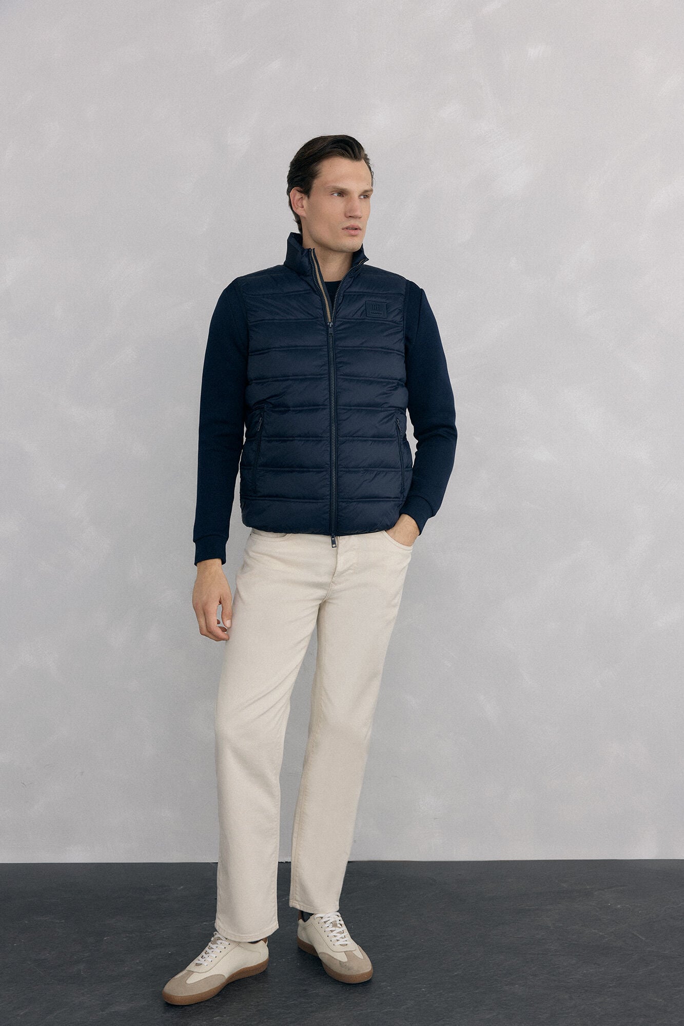 Pedro del Hierro Ultralight gilet Blue