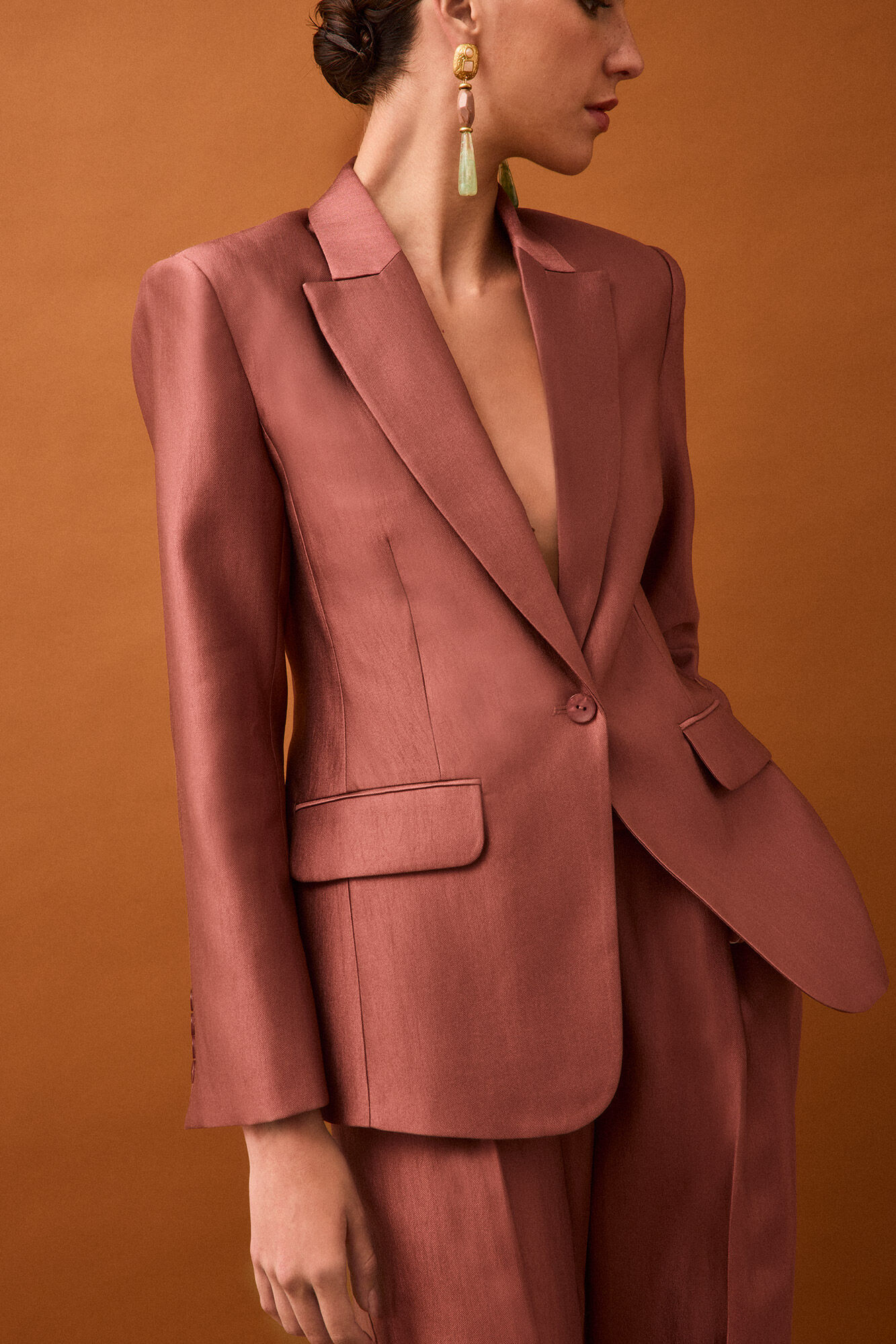 Pedro del Hierro Blazer met&aacute;lica