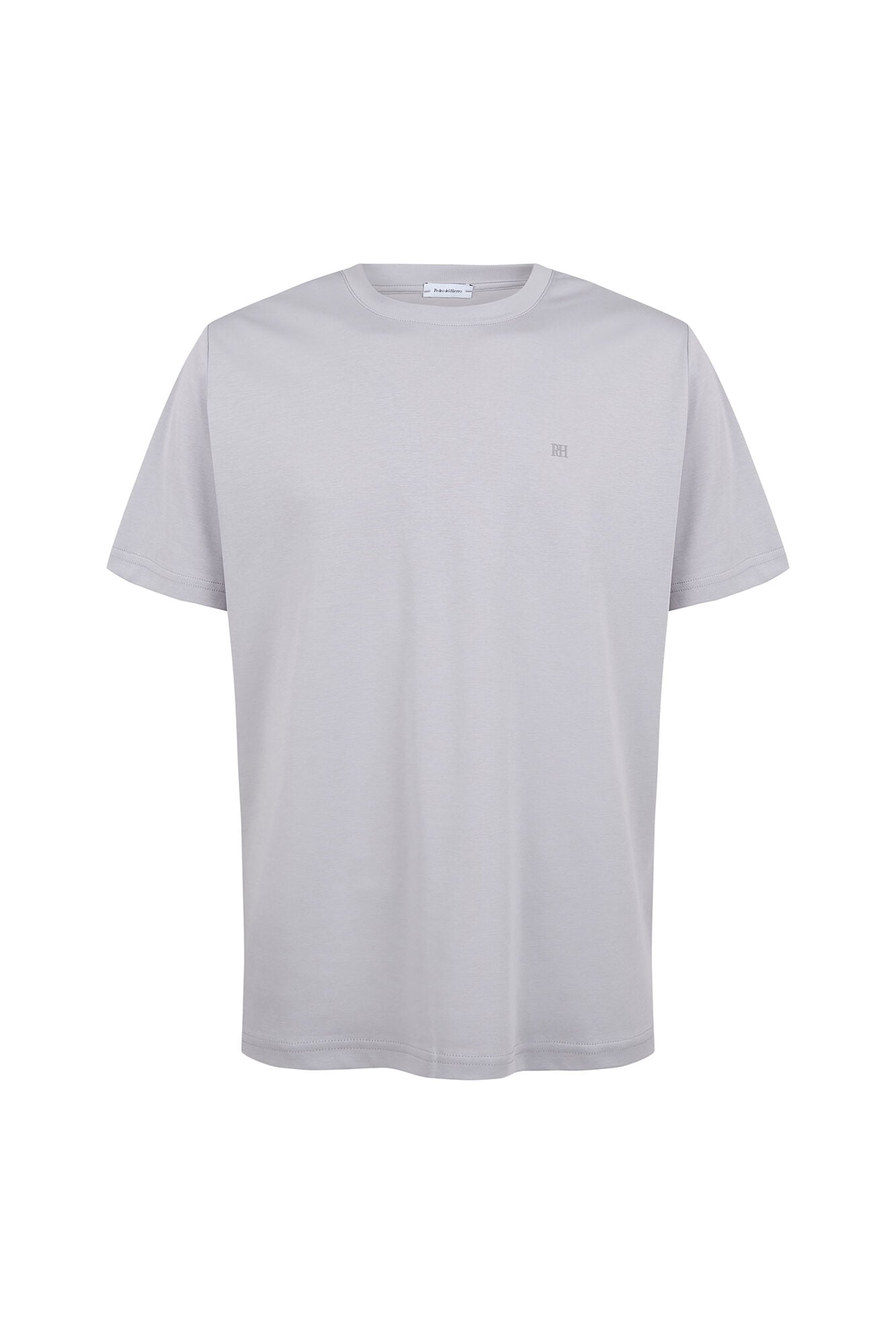 Pedro del Hierro Mercerized T-shirt Grey