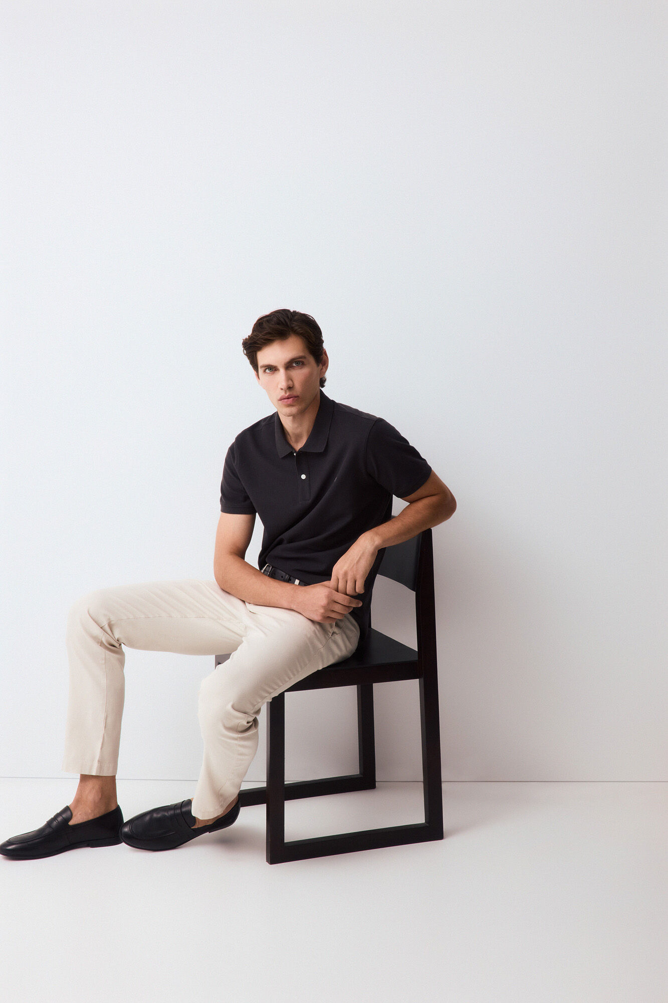 Pedro del Hierro Piqu&eacute; slim fit polo shirt