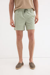Pedro del Hierro Structured fabric swimwear Green