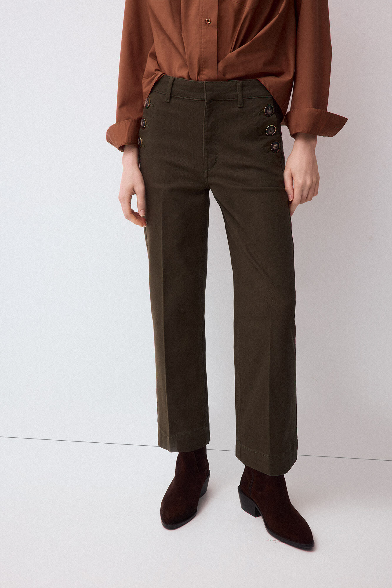 Pedro del Hierro Capri wide leg jeans