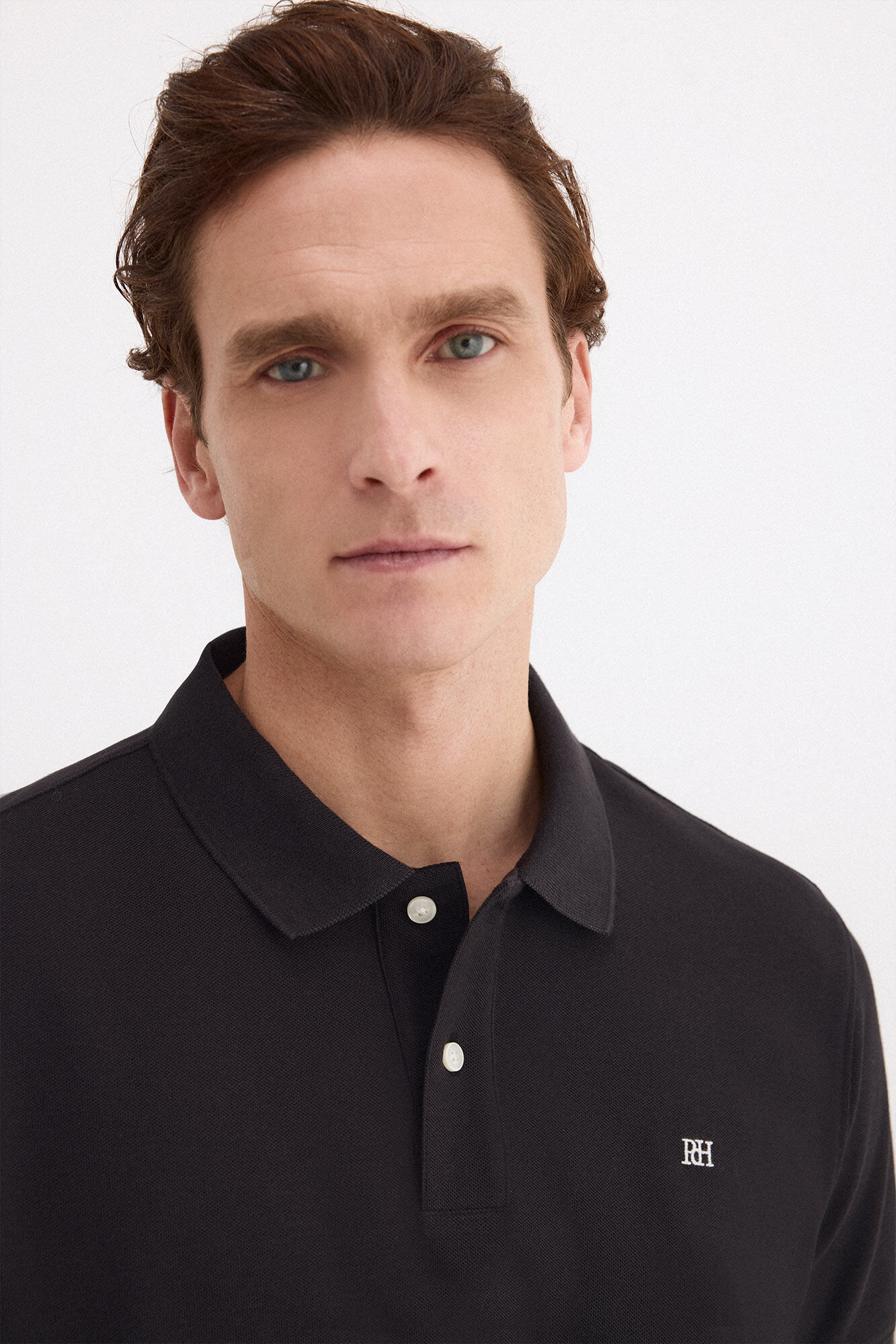 Pedro del Hierro Piqu&eacute; basic polo shirt