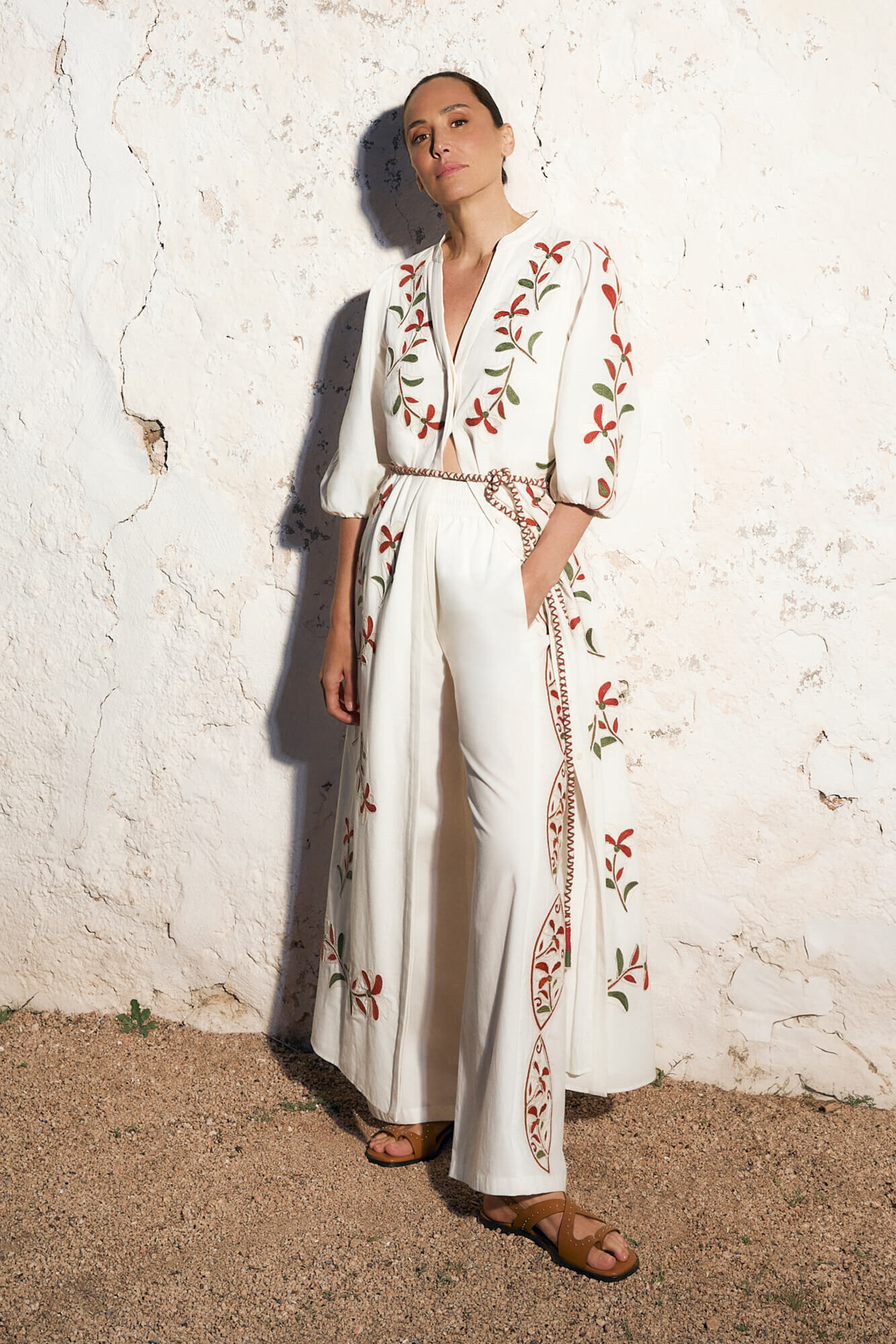 TFP by Tamara Falc&oacute; Embroidered trousers