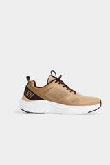 Pedro del Hierro Ultralight fabric lace-up sneaker Beige
