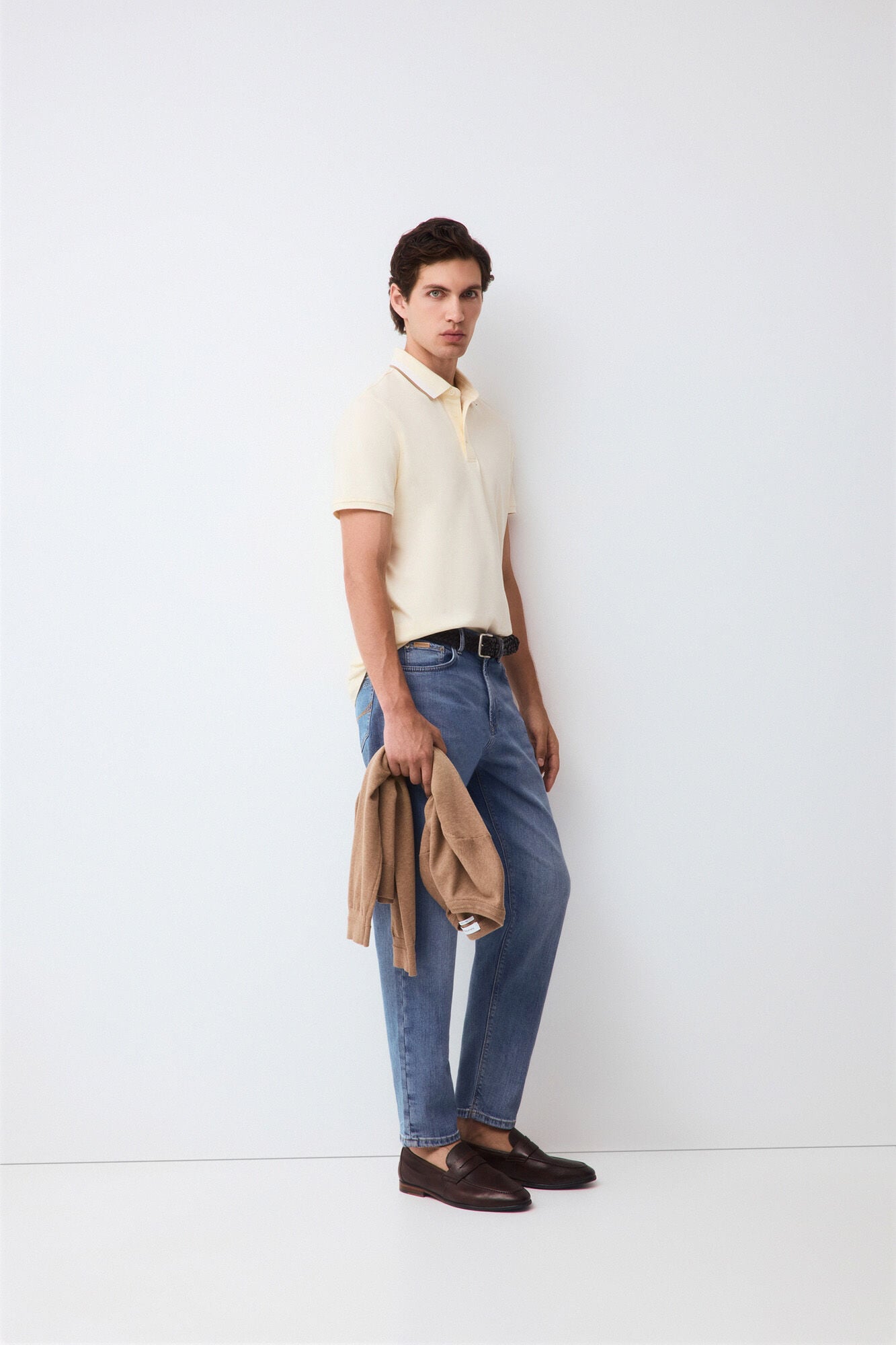 Pedro del Hierro Fancy collared polo shirt