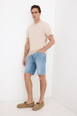 Pedro del Hierro Basic T-shirt Beige