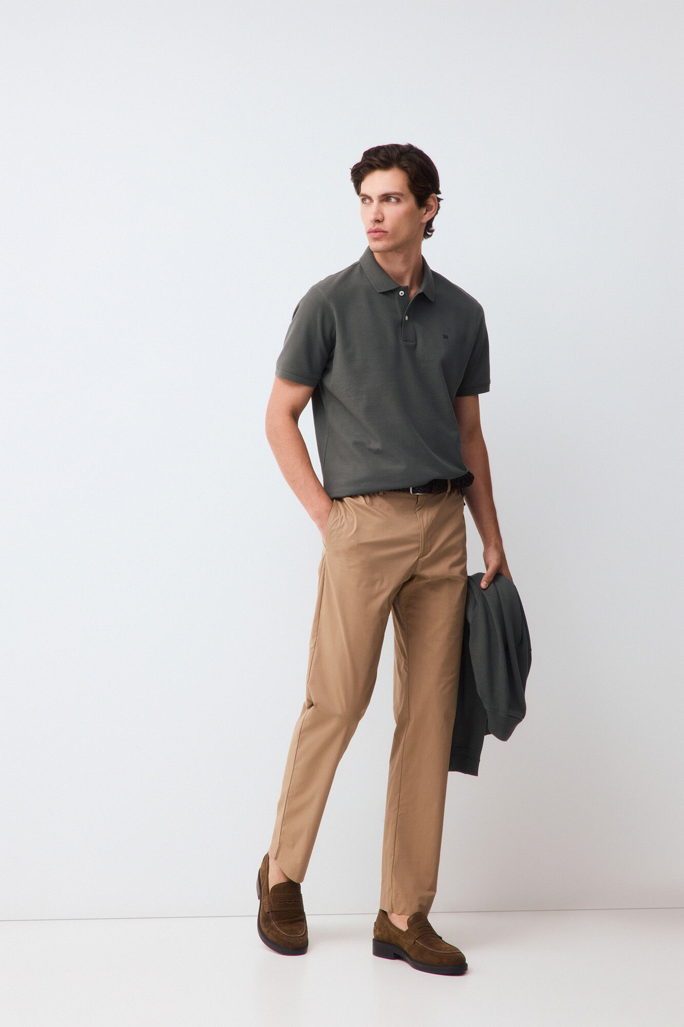 Pedro del Hierro Piqu&eacute; basic polo shirt