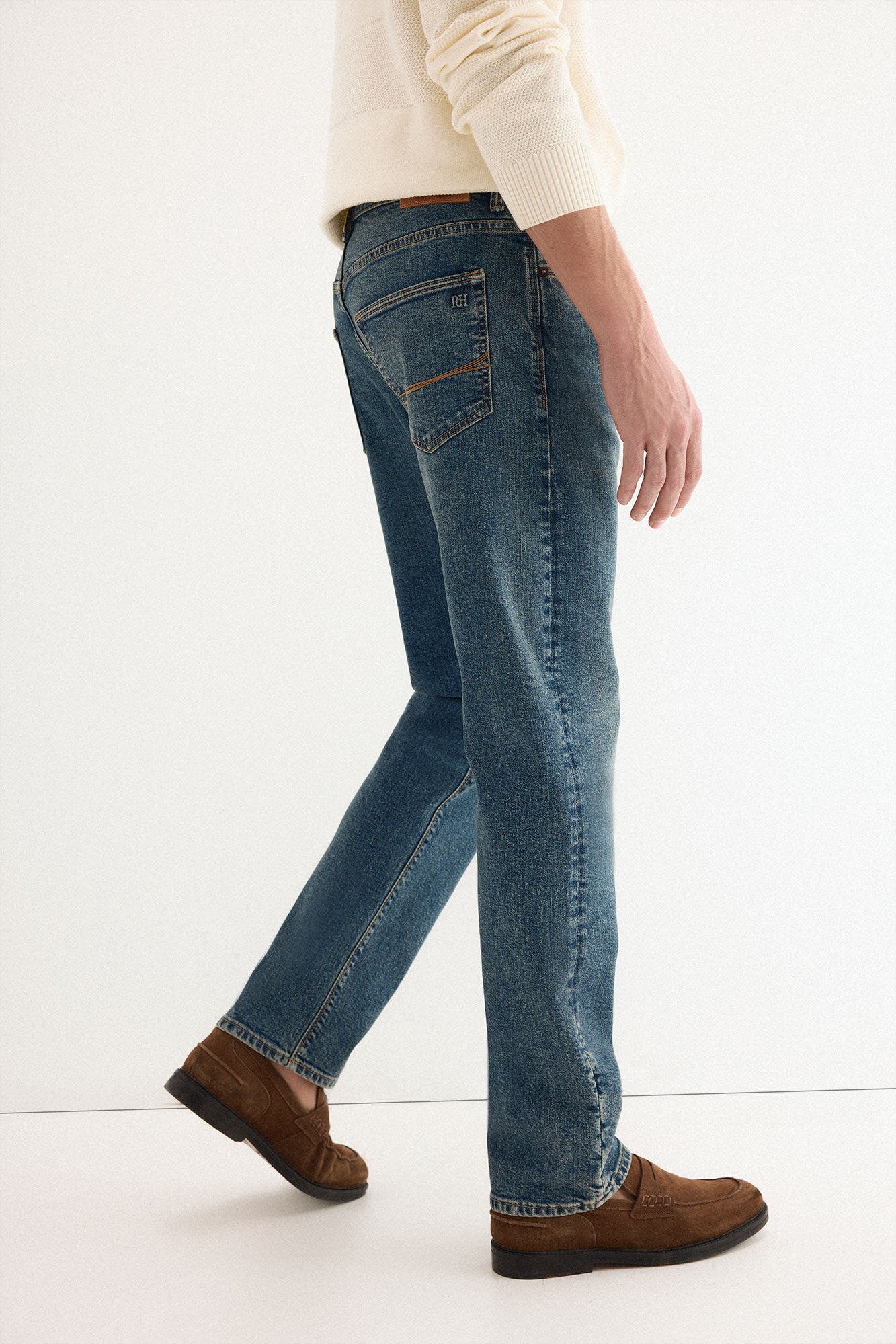 Pedro del Hierro Jeans premium flex regular Azul