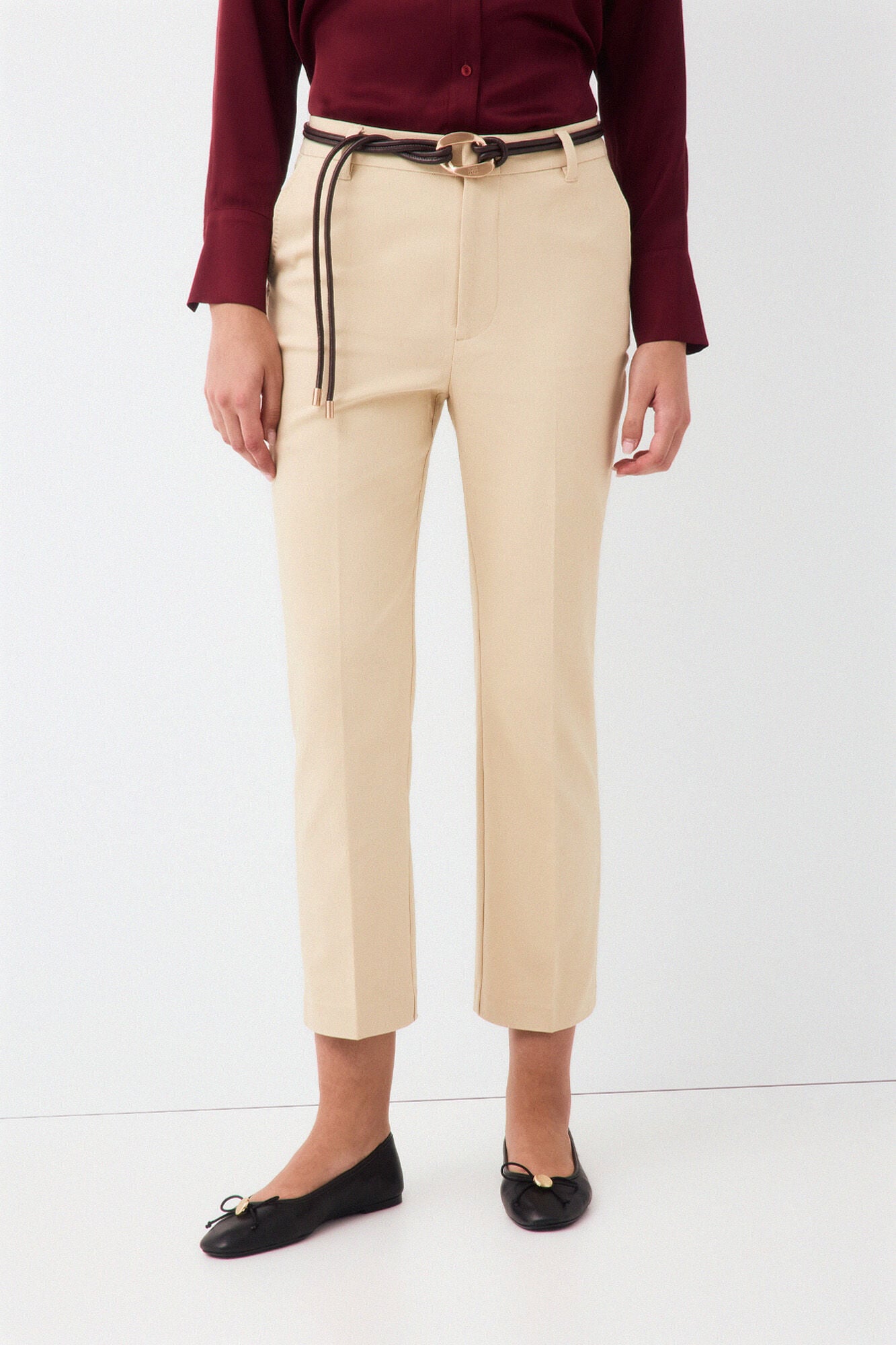 Pedro del Hierro Classic straight trousers