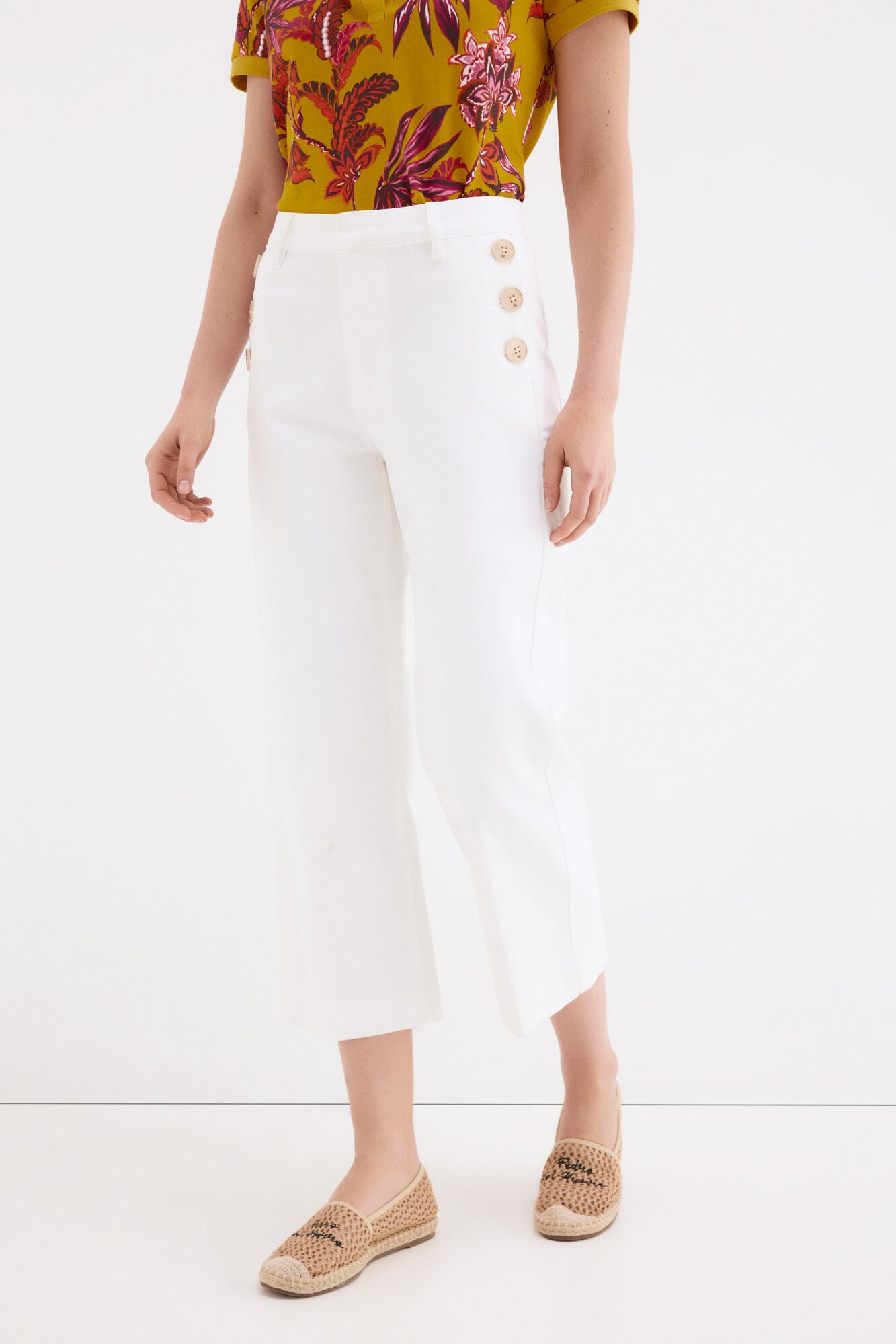 Pedro del Hierro Jeans perna larga capri