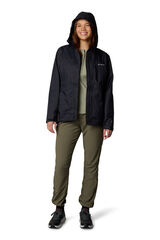 Columbia Chaqueta impermeable con capucha negro