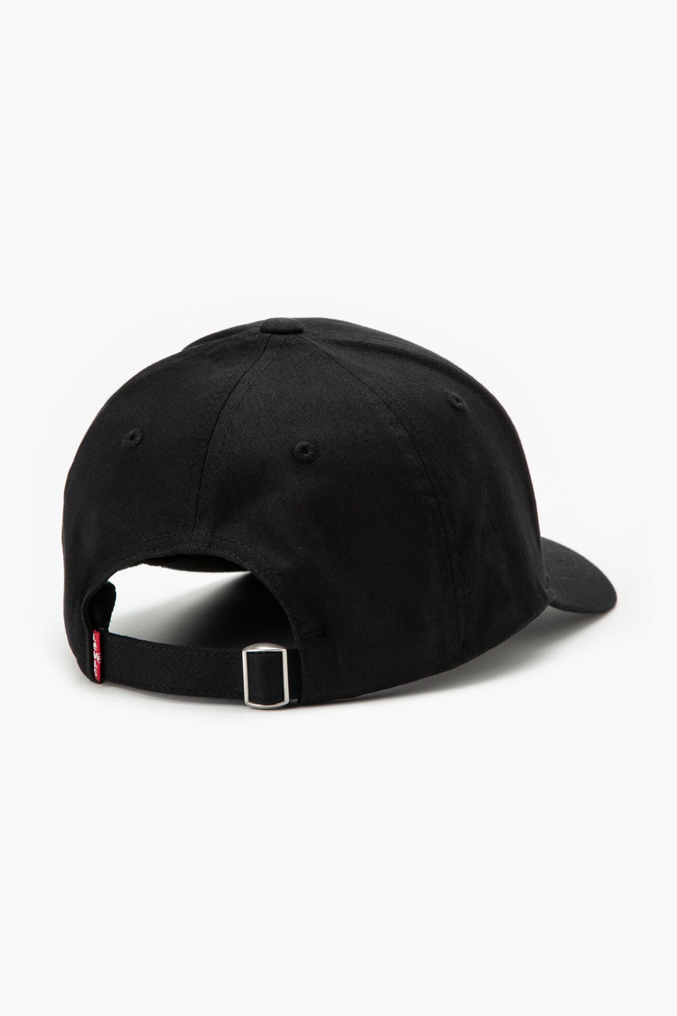 Levi's Bon&eacute; de beisebol com logo preto