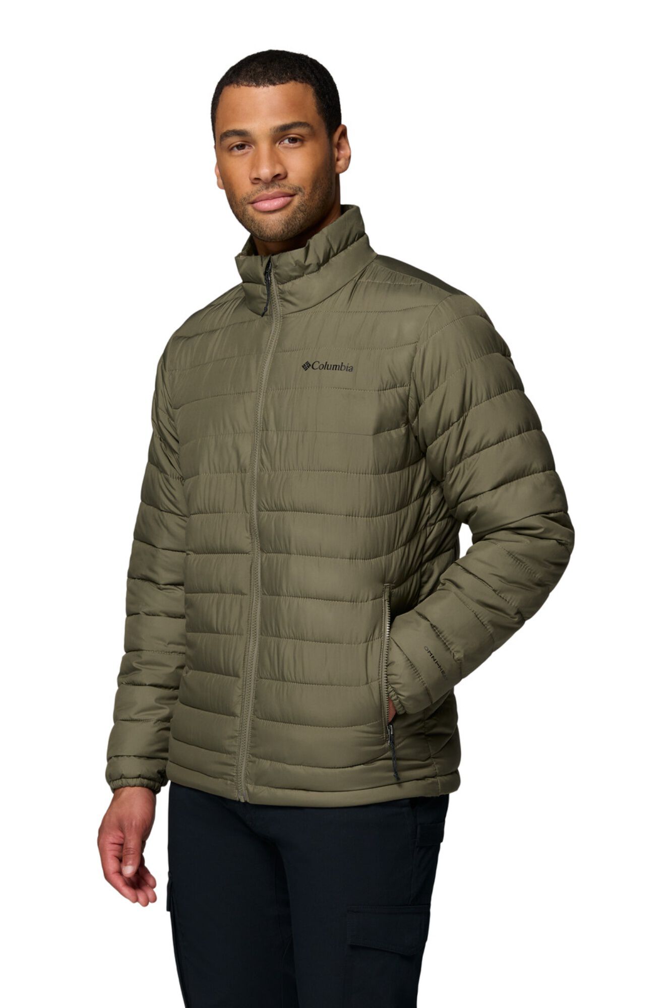 Columbia Jaqueta Isolada para homem Powder Lite&trade; II Caqui escuro