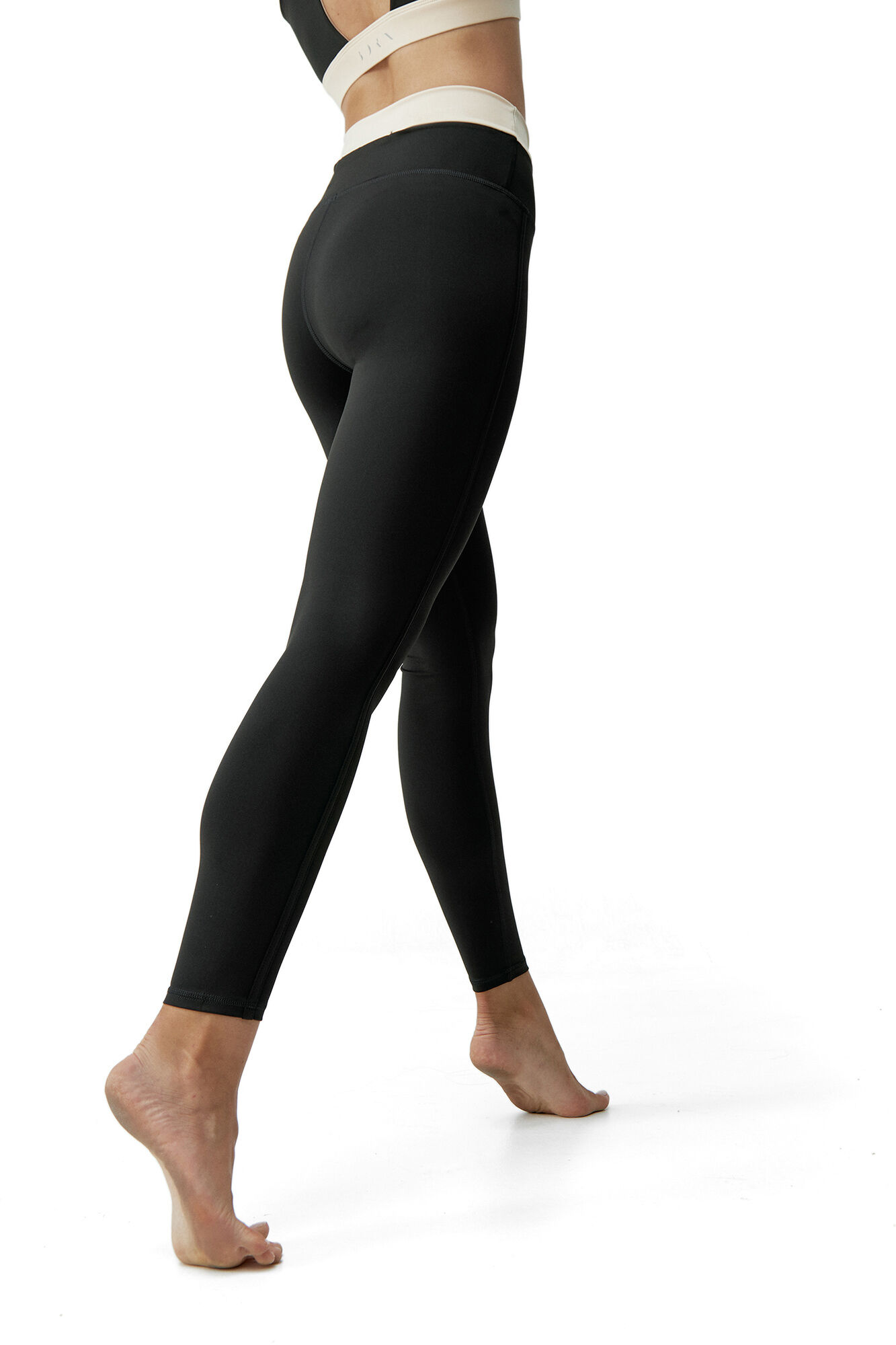 Born Living Yoga Legging desportivo Fiorella Black/Stone preto