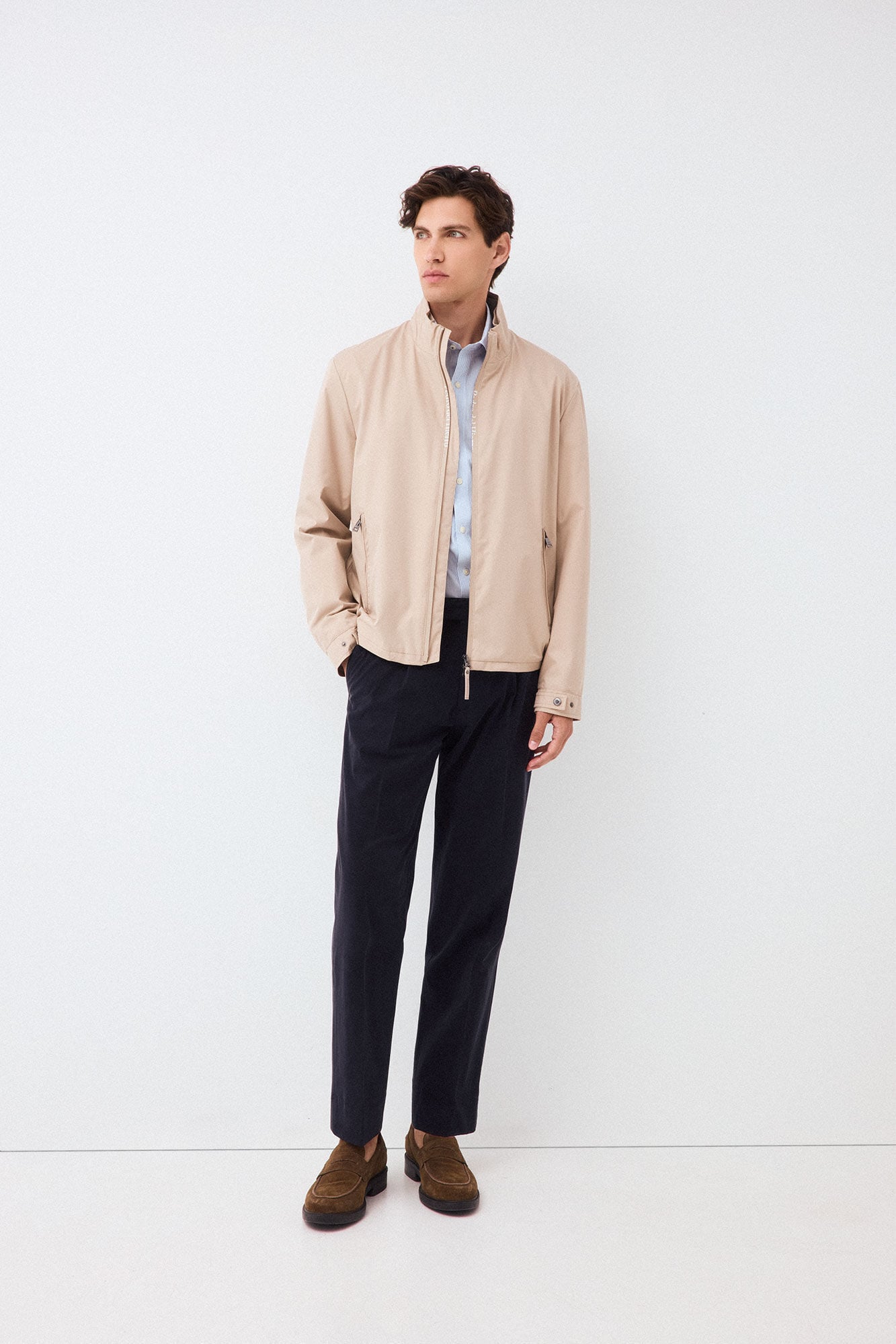 Chinos, shirt and jacket set