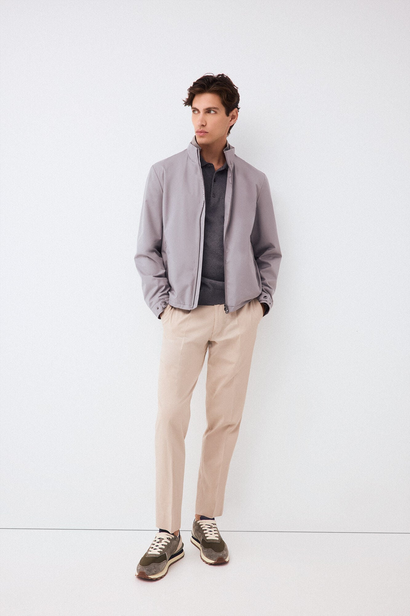 Chinos, shirt and jacket set
